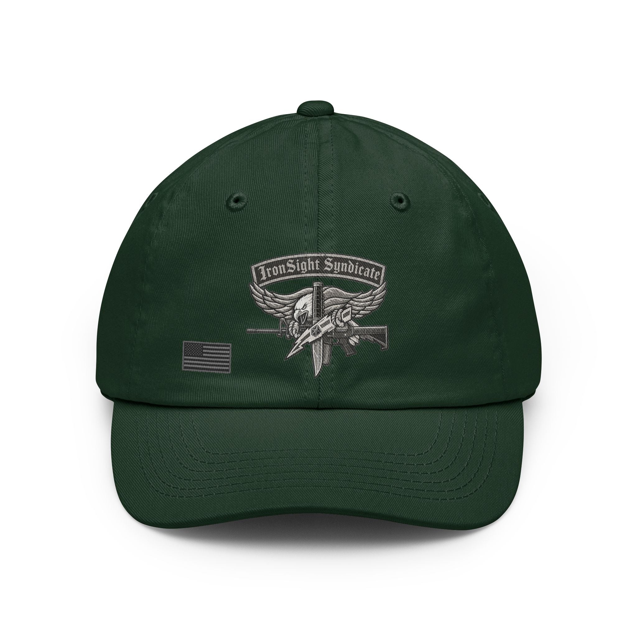 SWAT Eagle Law Enforcement Dad Hat - Forest Green | Ironsight Syndicate