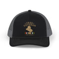 Iraq Veteran Trucker Cap — Service Ribbon Snapback