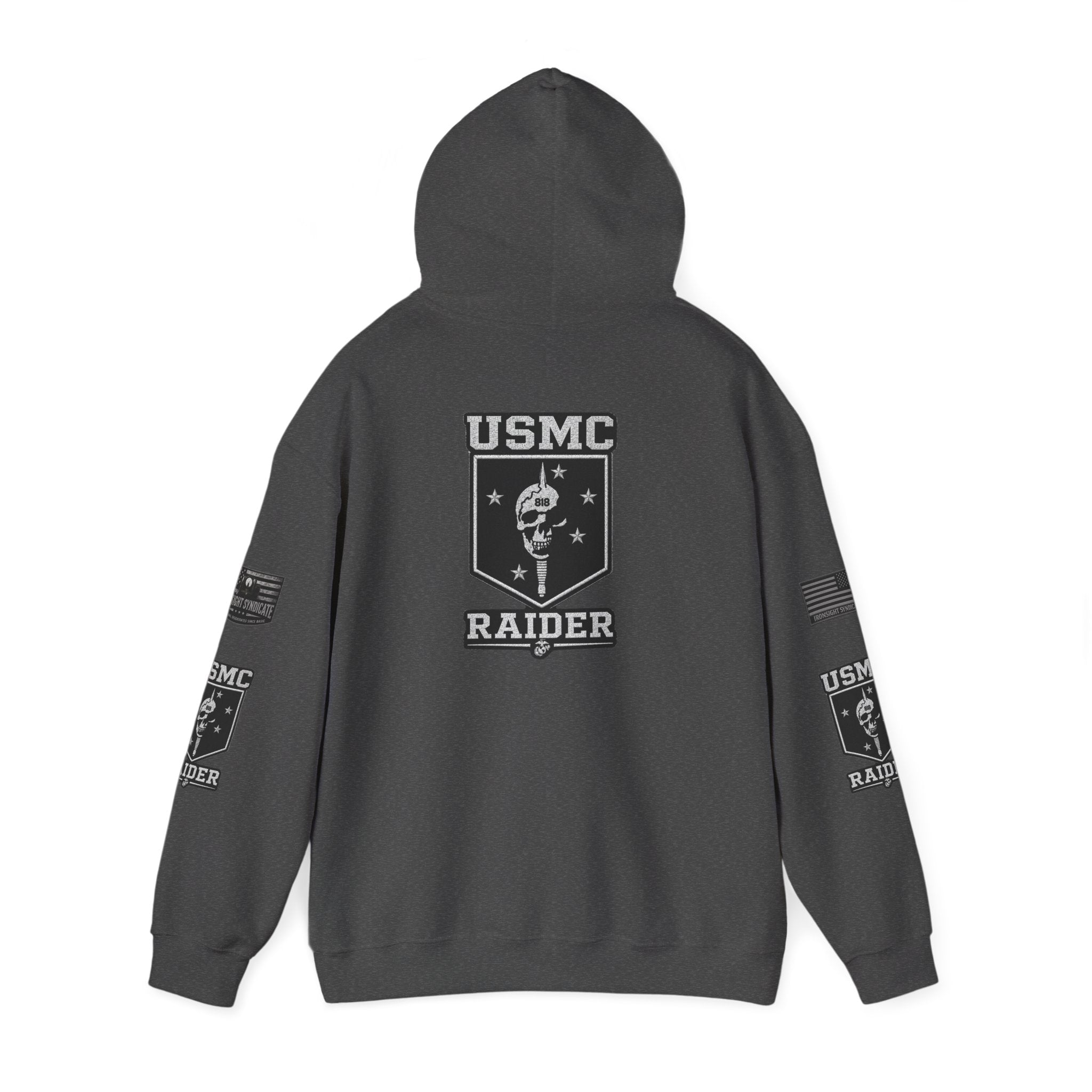 Marine Raider Patriotic Hooded Sweatshirt | Ironsight Syndicate
