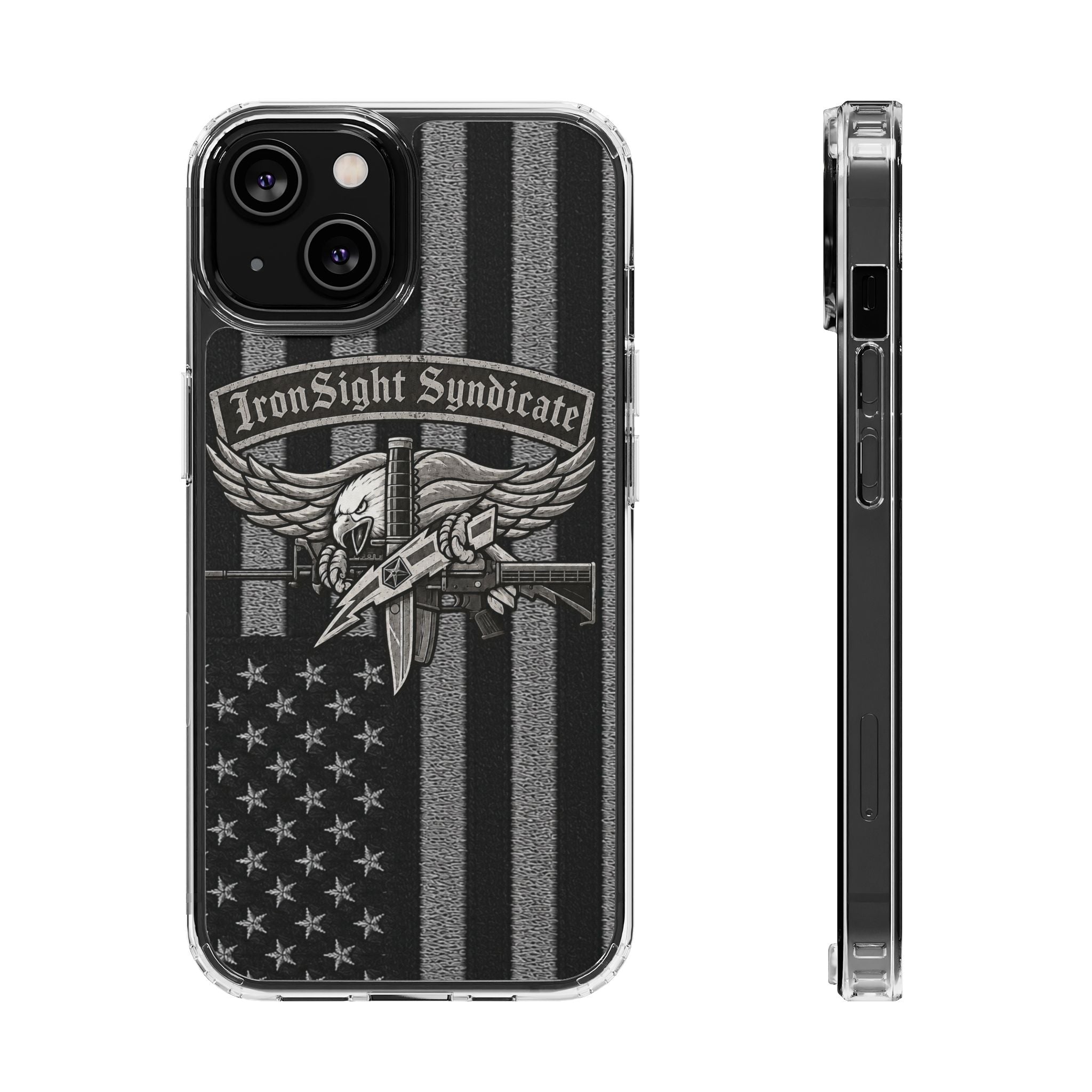 SWAT Eagle Clear Impact-Resistant Phone Case