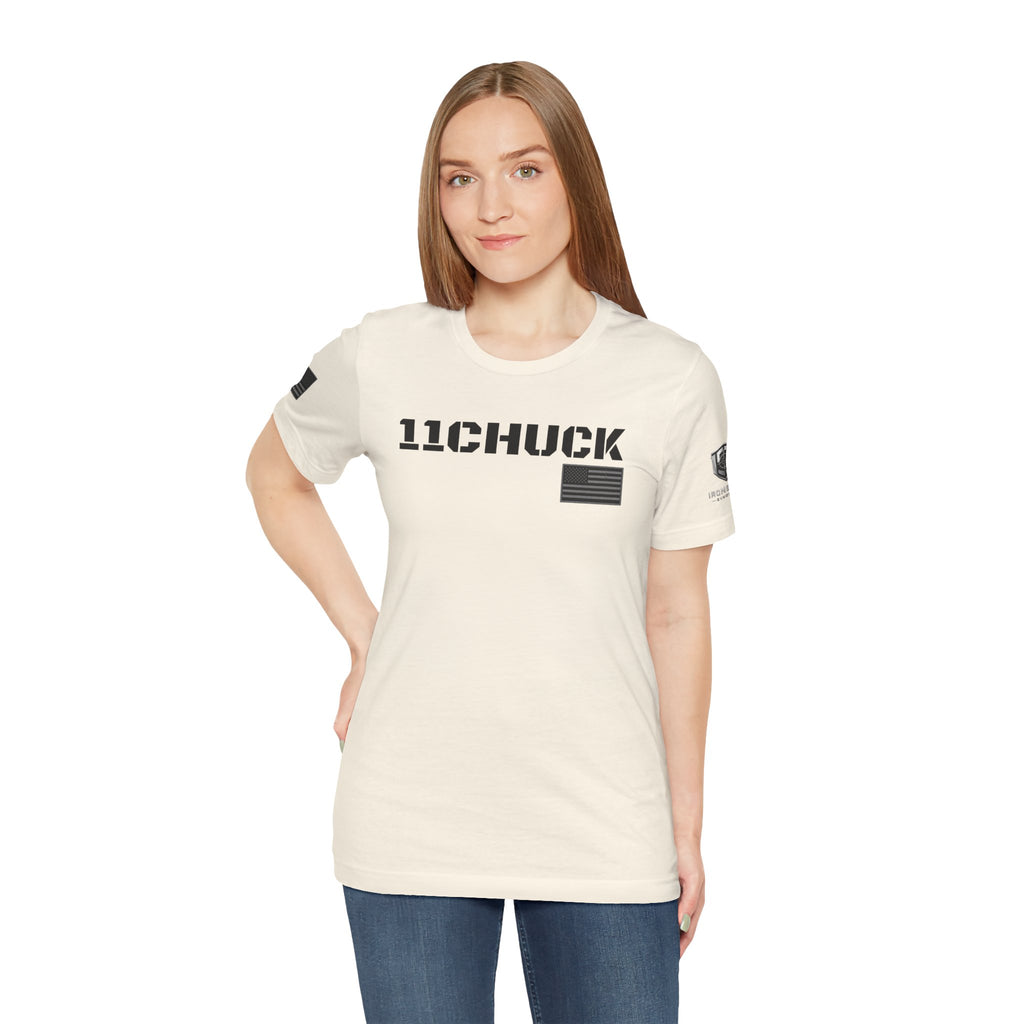 11Chuck Indirect Fire Infantryman Inspired Patriotic T-Shirt