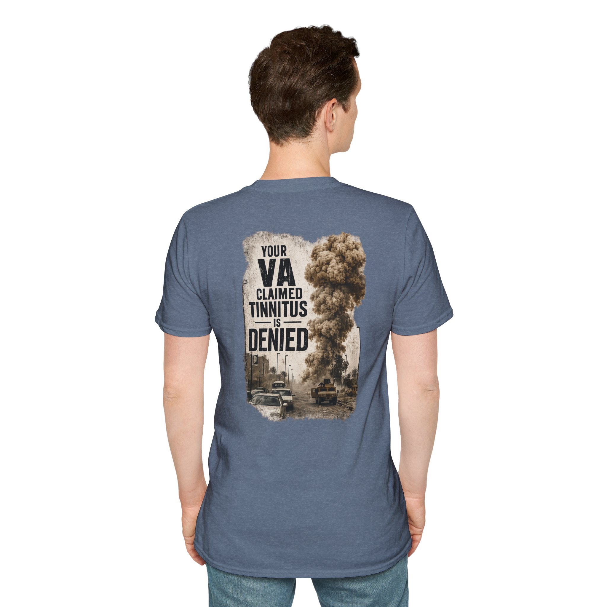 VA Tinnitus Claim Is Denied T-Shirt | Ironsight Syndicate