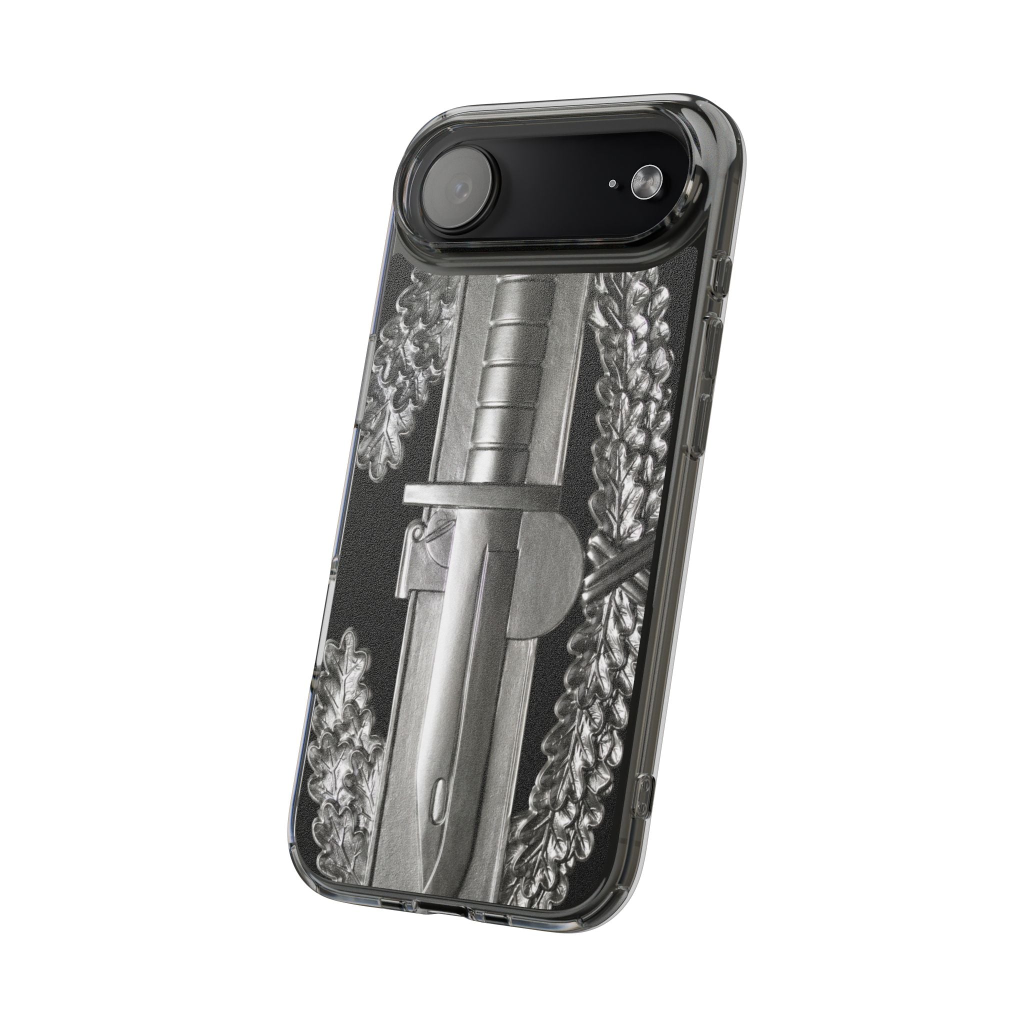 Army Combat Action Badge Clear Impact-Resistant Phone Case