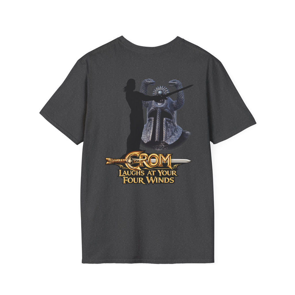 Crom Laughs at Your Four Winds- Conan the Barbarian Inspired T-shirt