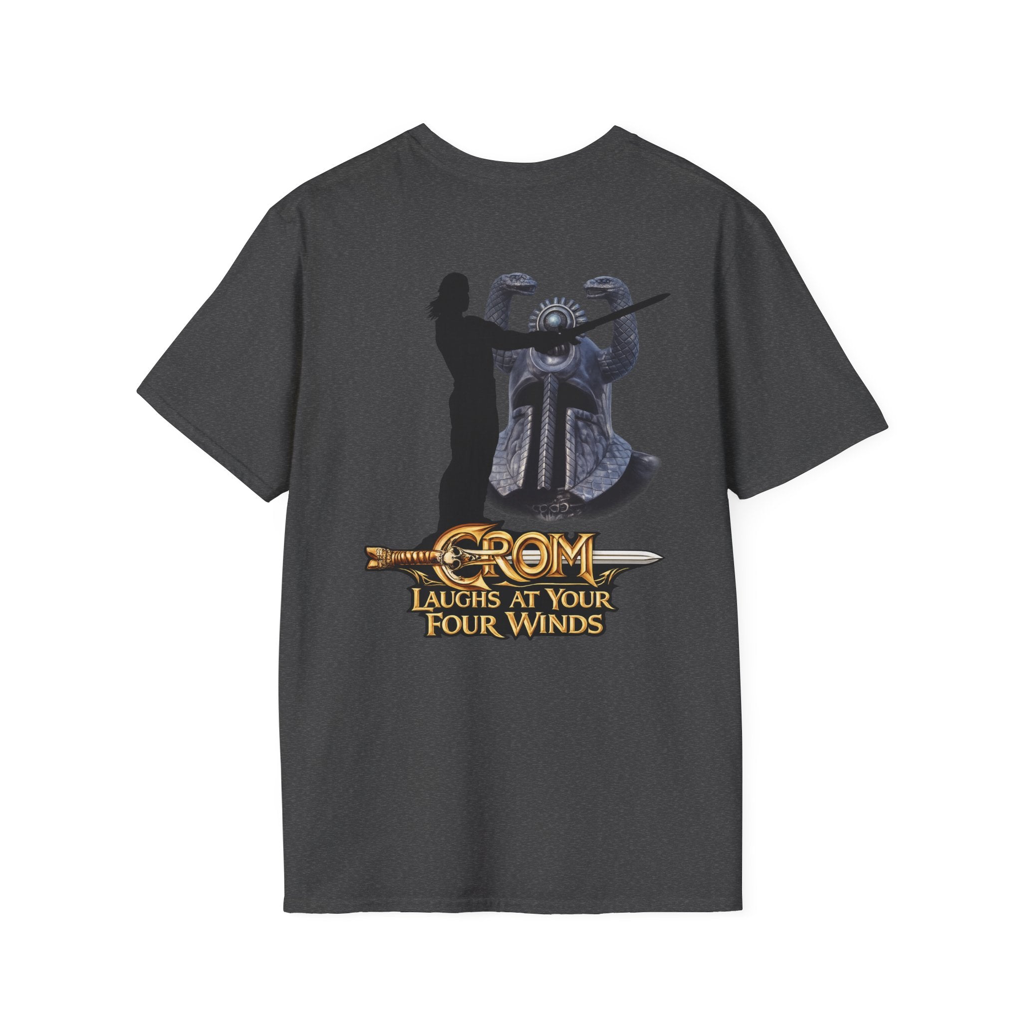 Crom Laughs at Your Four Winds- Conan the Barbarian Inspired T-shirt