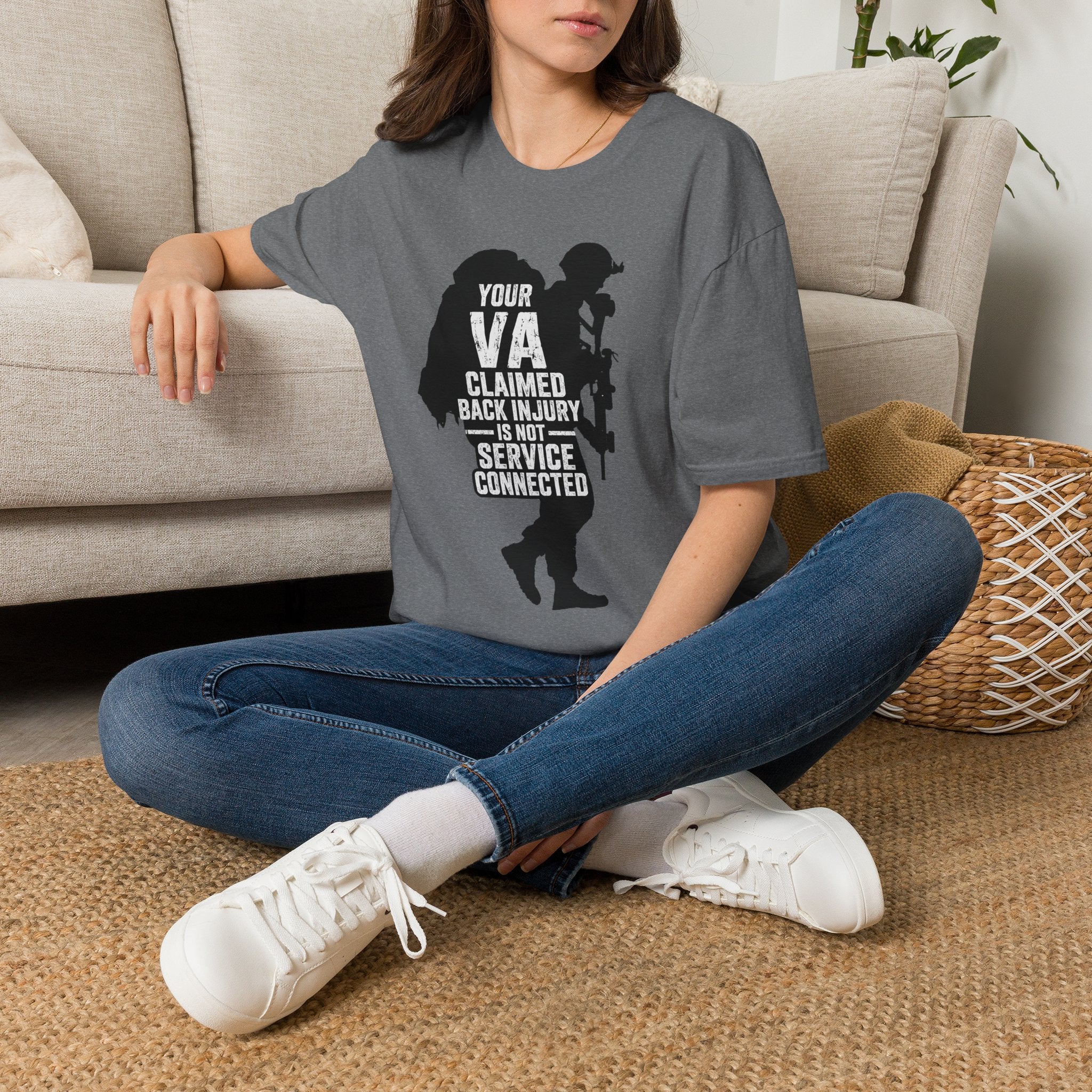 VA Claim Denied Graphic Front T-Shirt