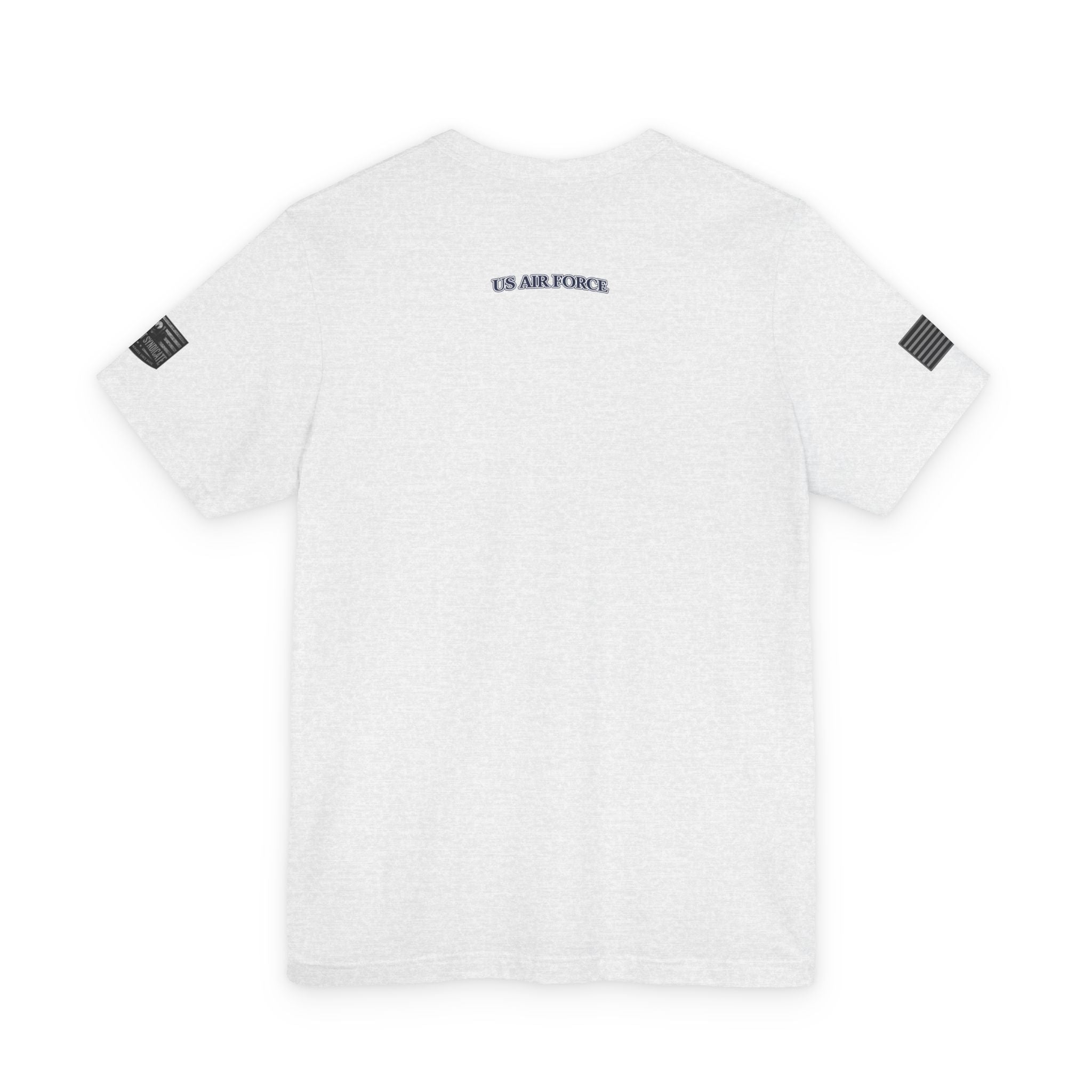 F-22 Raptor USAF Stealth Fighter Jet Graphic Tee - Air Force Pride - Ash | Ironsight Syndicate