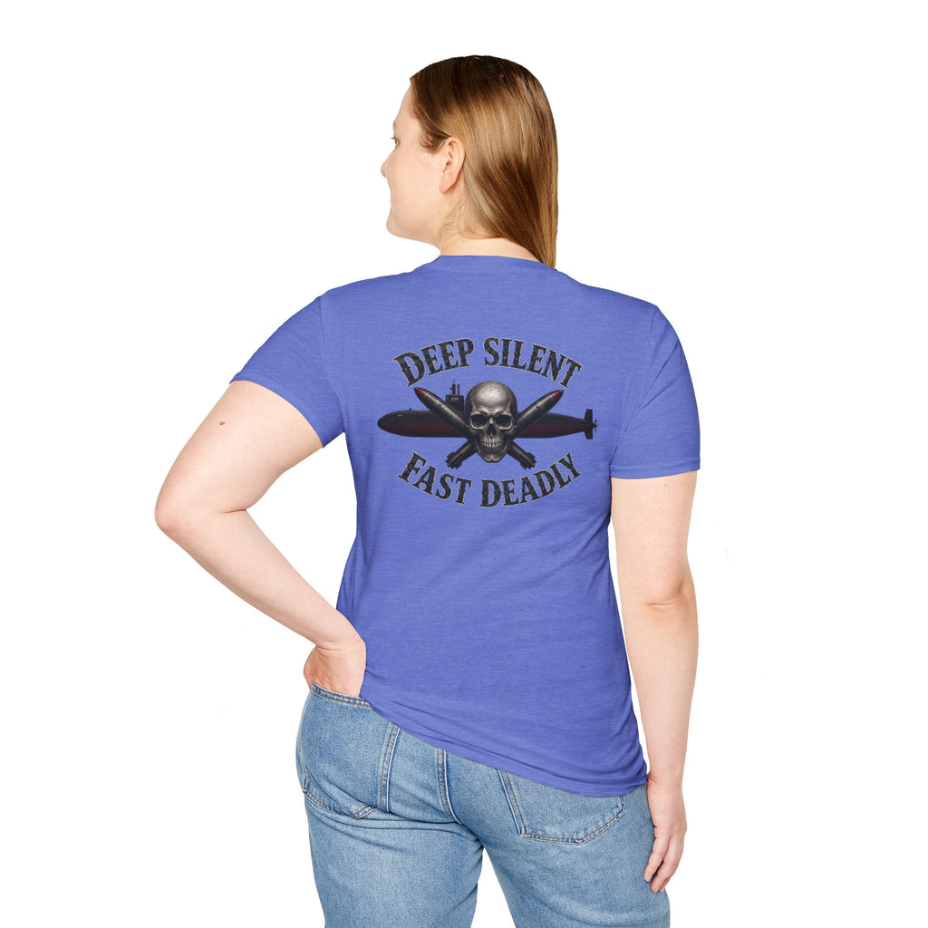 Deep, Silent, Fast Deadly US Navy Submariner T-Shirt