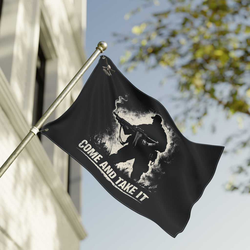 Come and Take It, Battle of Gonzalez, TX Flag — | Patriotic War Banner for Veterans & Patriots