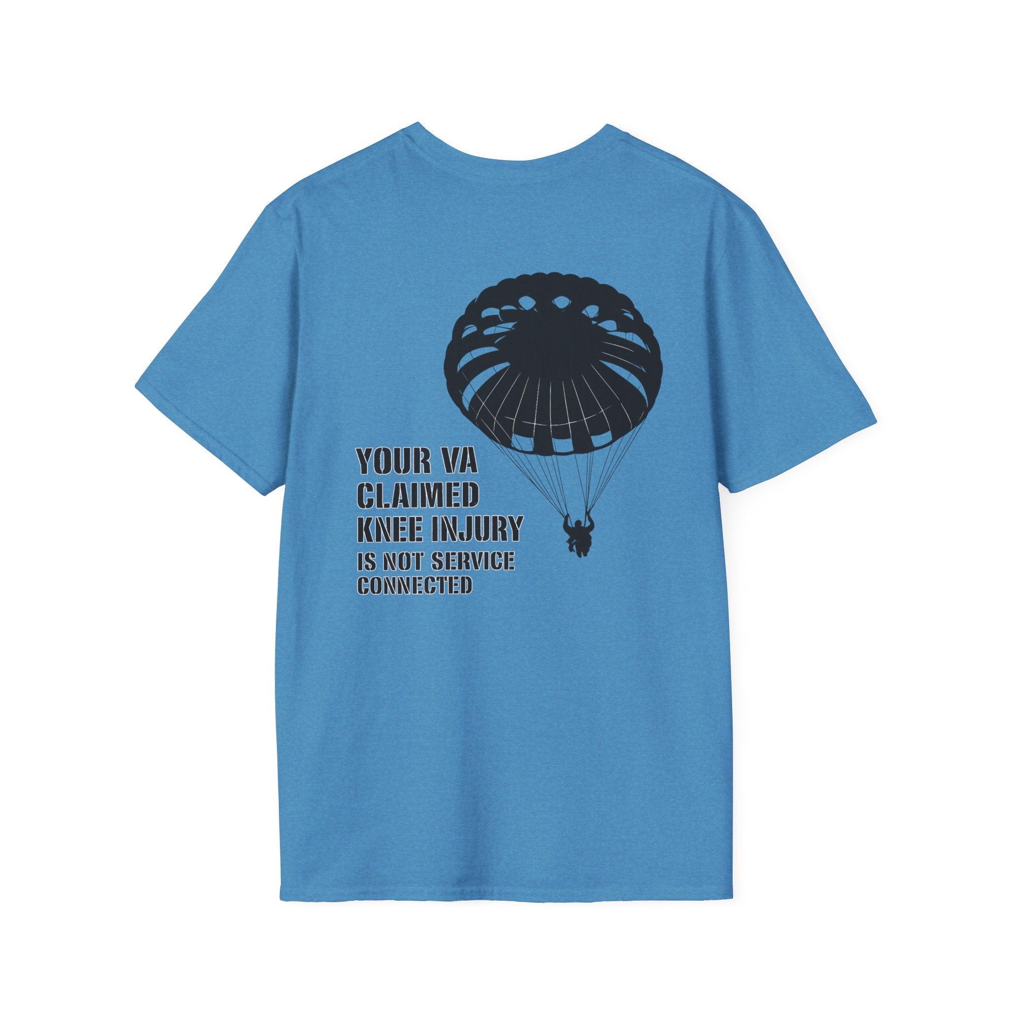 VA Knee injury claim is not service connected T-Shirt | Ironsight Syndicate