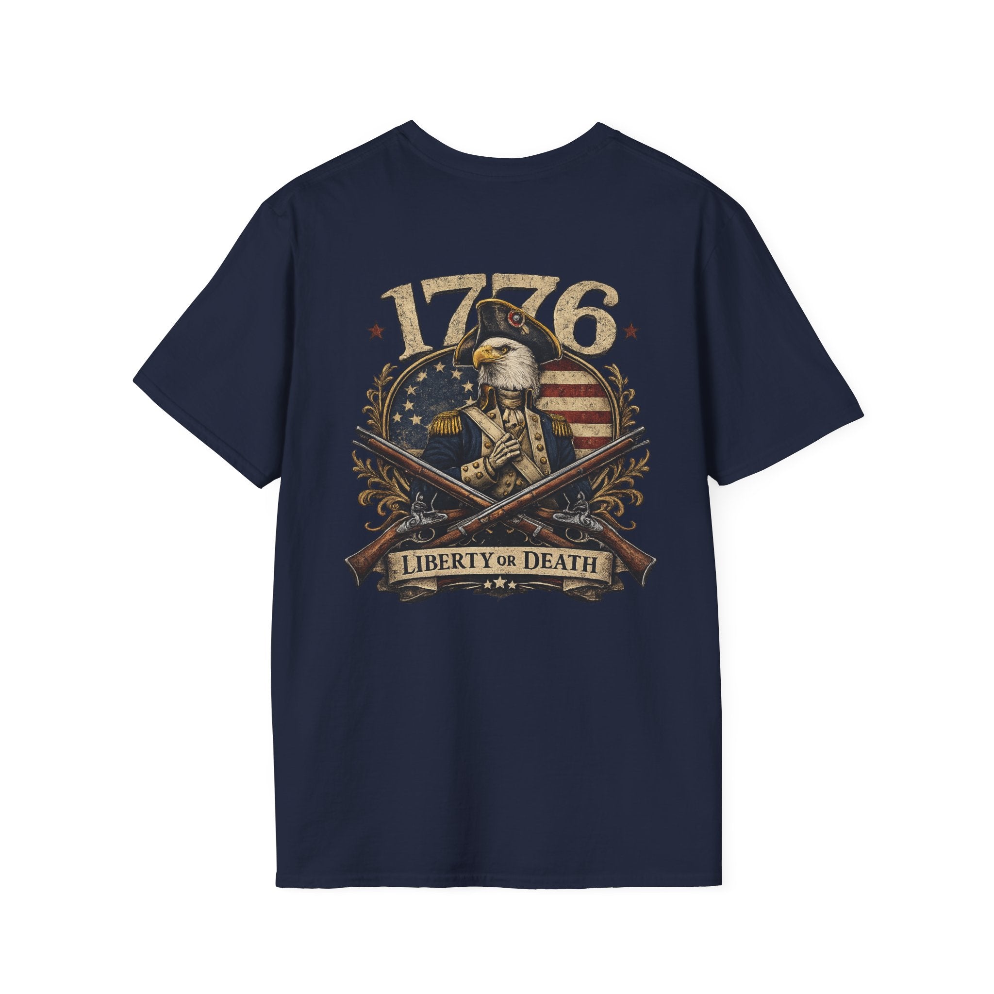 Bald Eagle 1776 Liberty or Death Tee