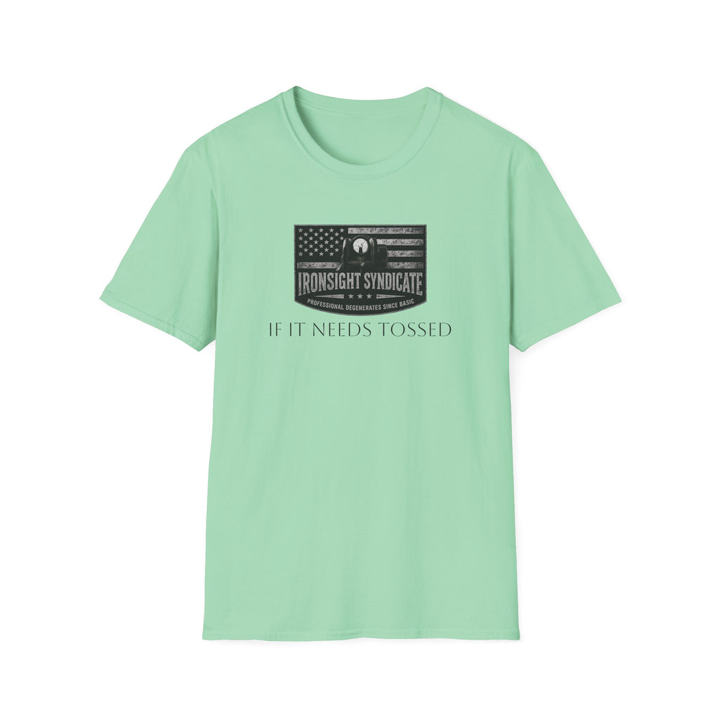 Toss It.  Funny Hand Grenade Tee