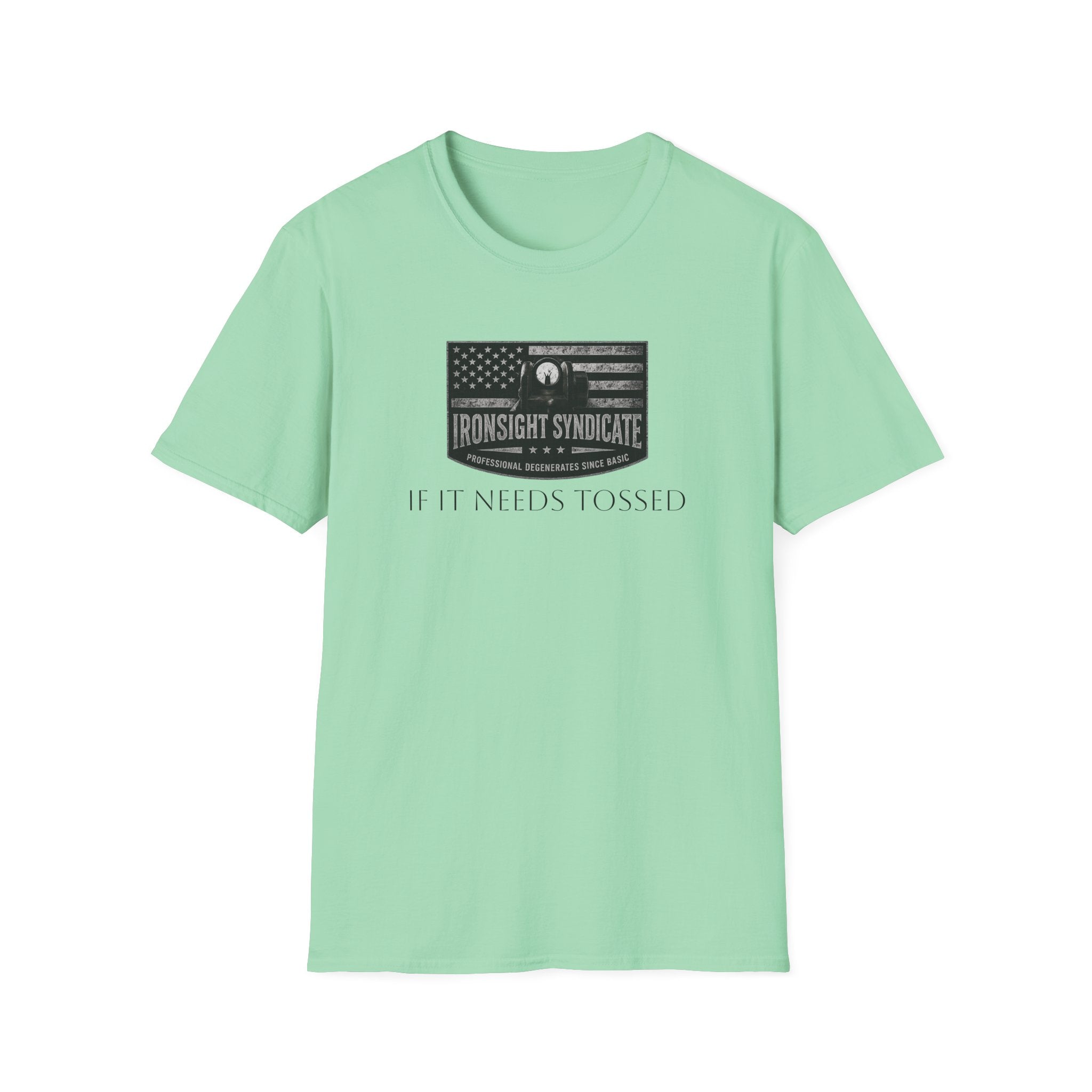 Toss It.  Funny Hand Grenade Tee