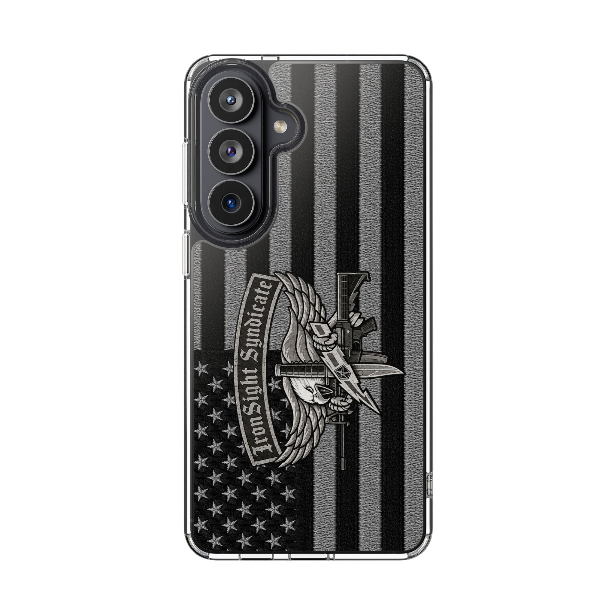 SWAT Eagle Clear Impact-Resistant Phone Case - S | Ironsight Syndicate