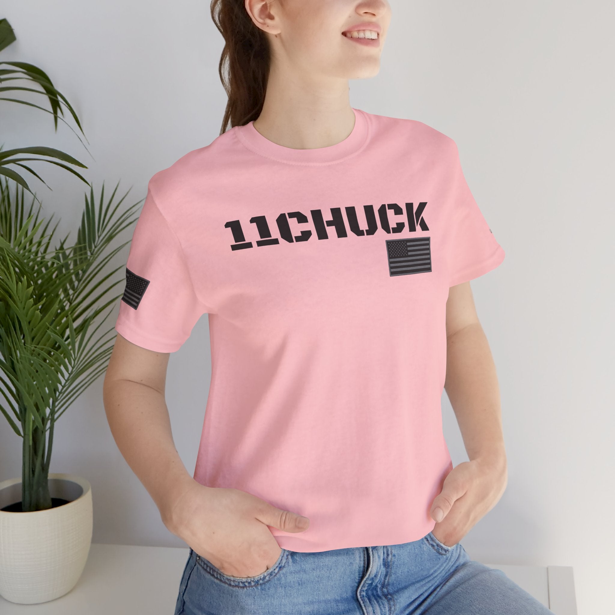 11Chuck Indirect Fire Infantryman Inspired Patriotic T-Shirt