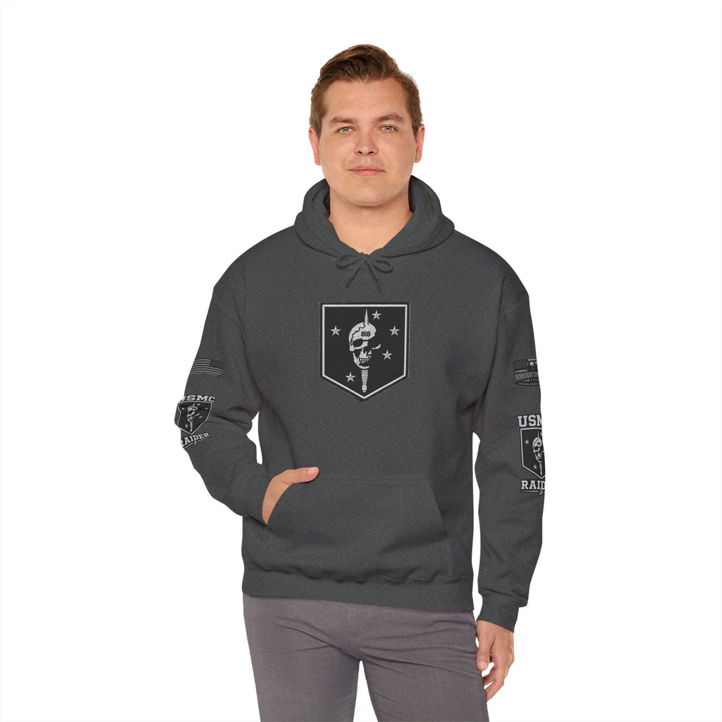 Marine Raider Patriotic Hooded Sweatshirt | Ironsight Syndicate