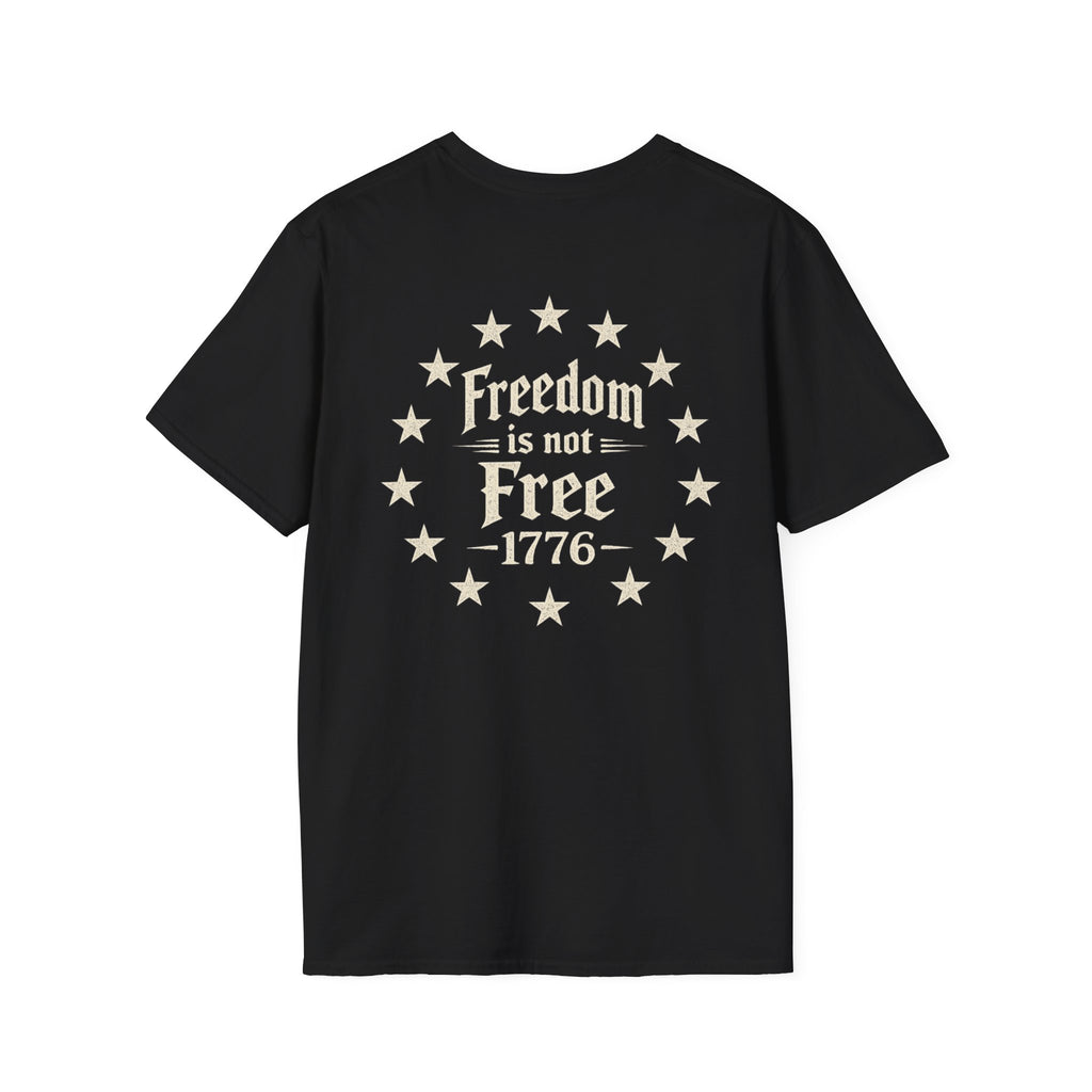 Freedom Is Not Free 1776 patriotic T-shirt — American veteran graphic tee | Ironsight Syndicate