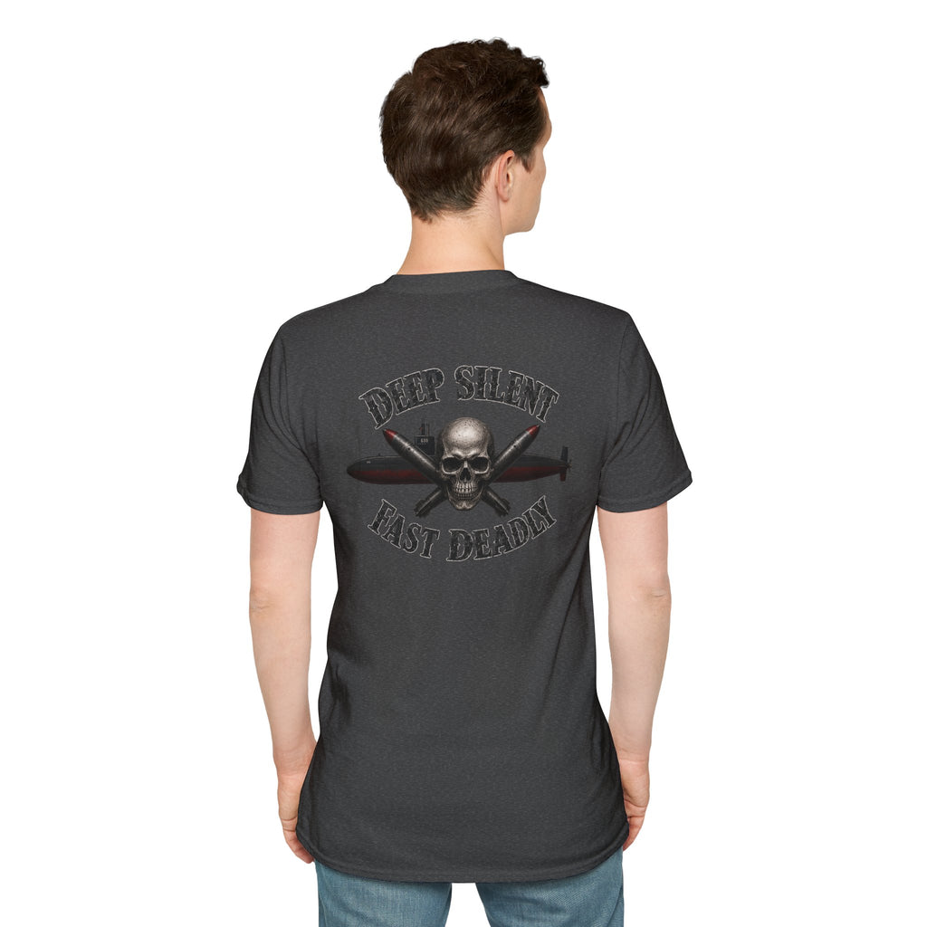 Deep, Silent, Fast Deadly US Navy Submariner T-Shirt
