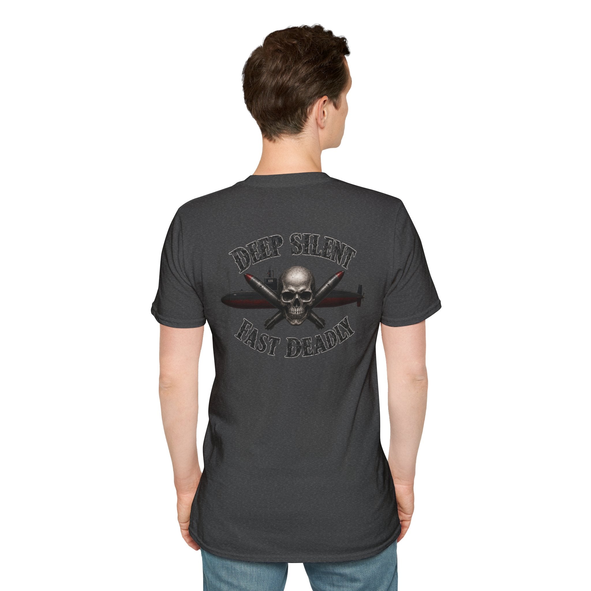 Deep, Silent, Fast Deadly US Navy Submariner T-Shirt
