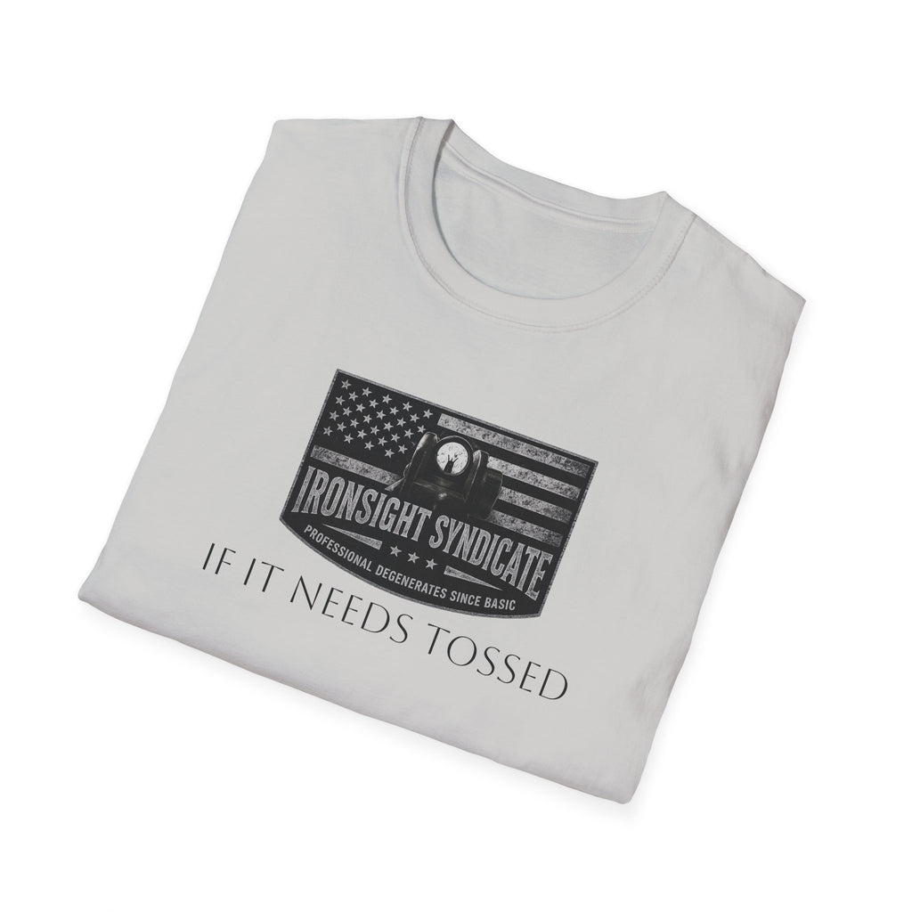 Toss It.  Funny Hand Grenade Tee