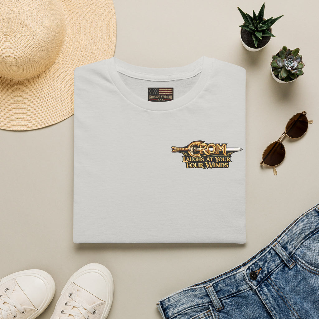 Crom Laughs at Your Four Winds- Conan the Barbarian Inspired T-shirt