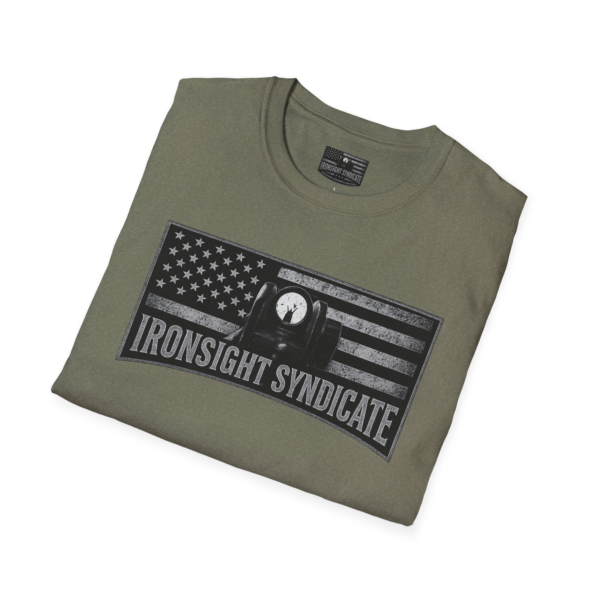 Send it 240B Gunner T-Shirt | Patriotic Military Graphic Tee for Veterans & Patriots, Adult (13 and up), unisex