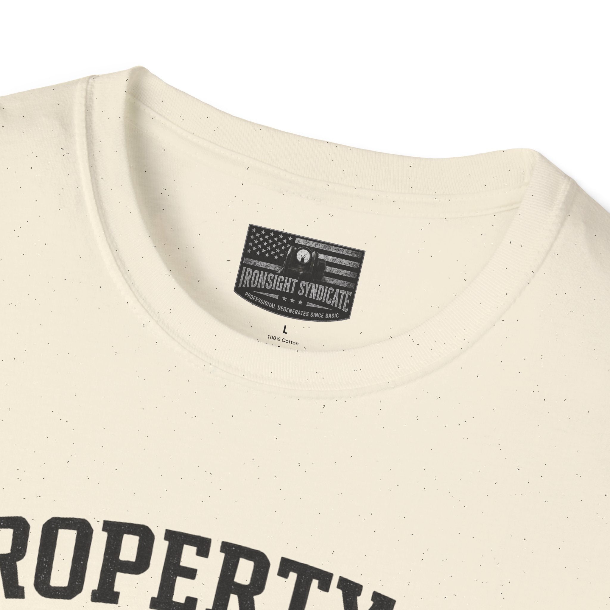 Fort Benning Athletic Tee  Ironsight Syndicate | Patriotic Military Graphic Tee for Veterans & Patriots, Adult (13 and up), unisex