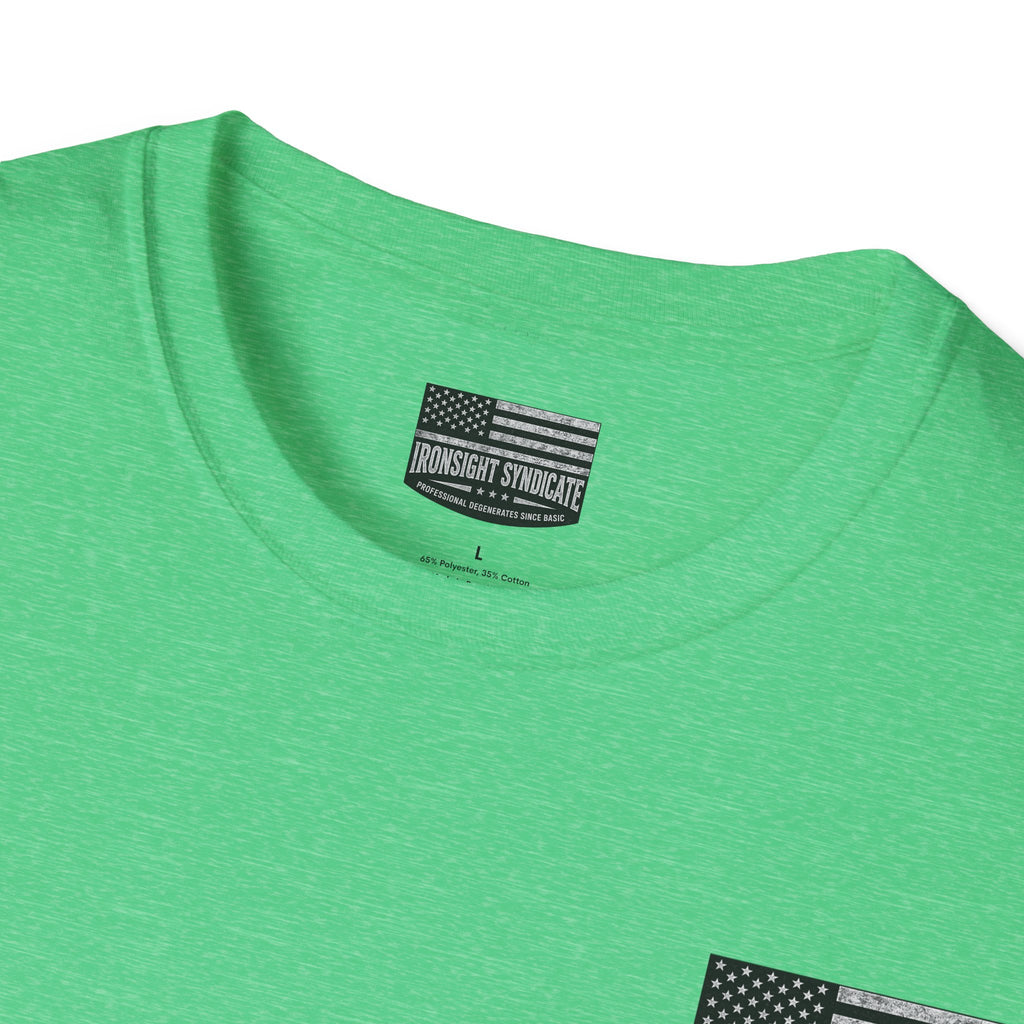 Machine Gun George Washington T-Shirt | Patriotic Military Graphic Tee for Veterans & Patriots, Adult (13 and up), unisex