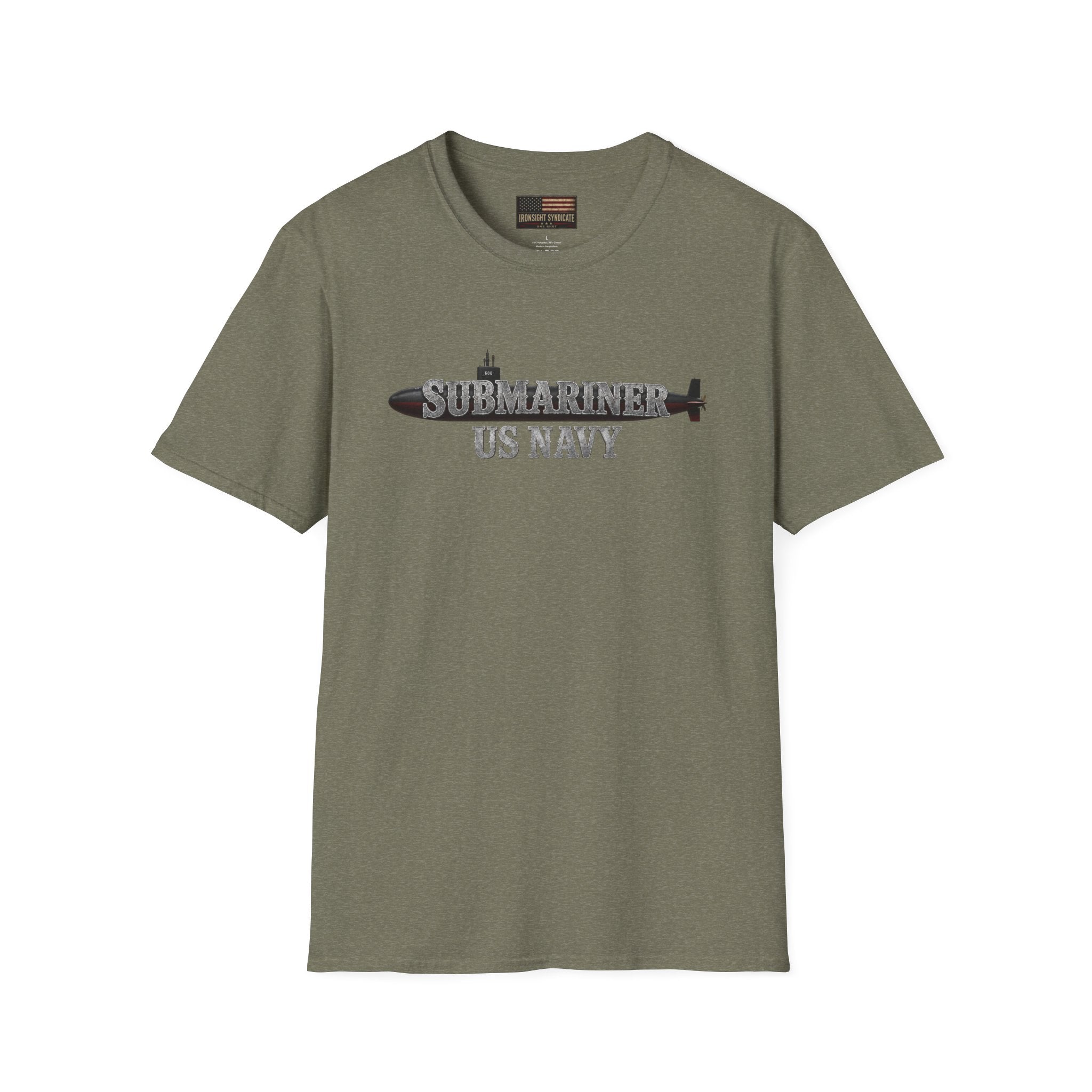 Deep, Silent, Fast Deadly US Navy Submariner T-Shirt