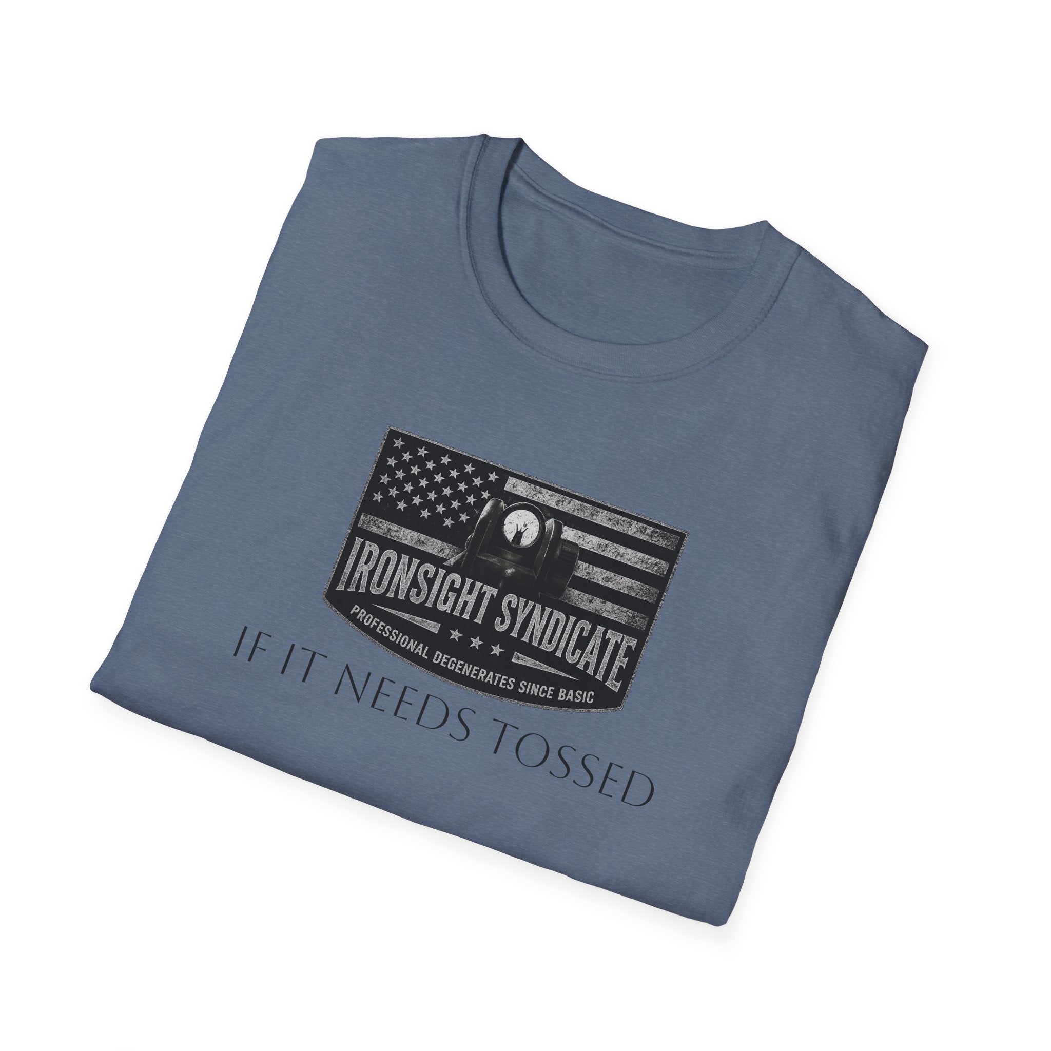 Toss It.  Funny Hand Grenade Tee