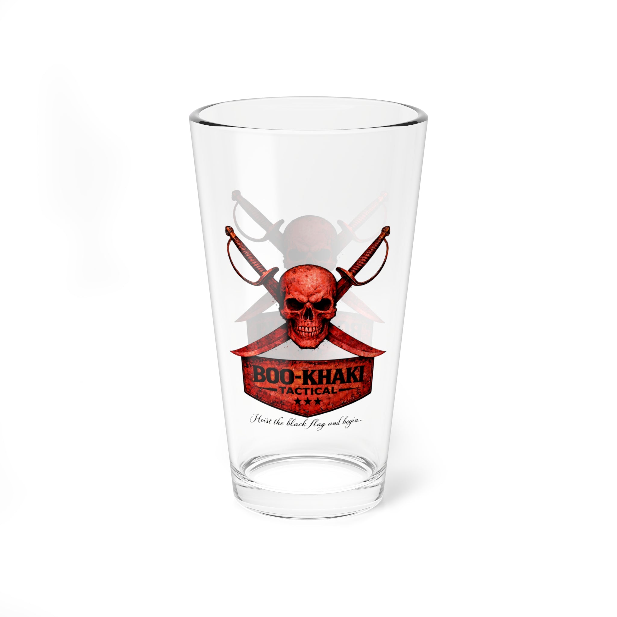 Jolly Roger Pirate- Pint Glass