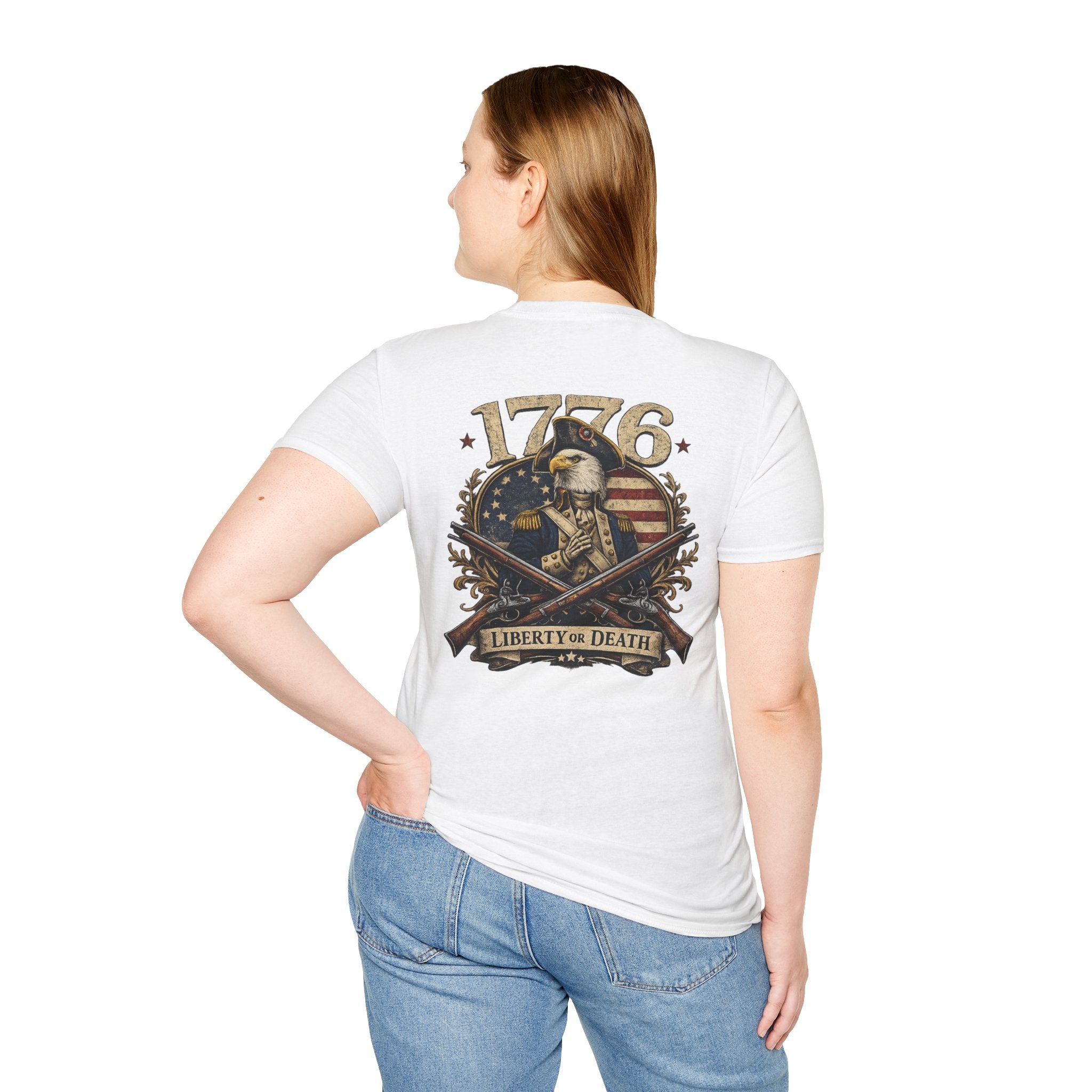 Bald Eagle 1776 Liberty or Death Tee