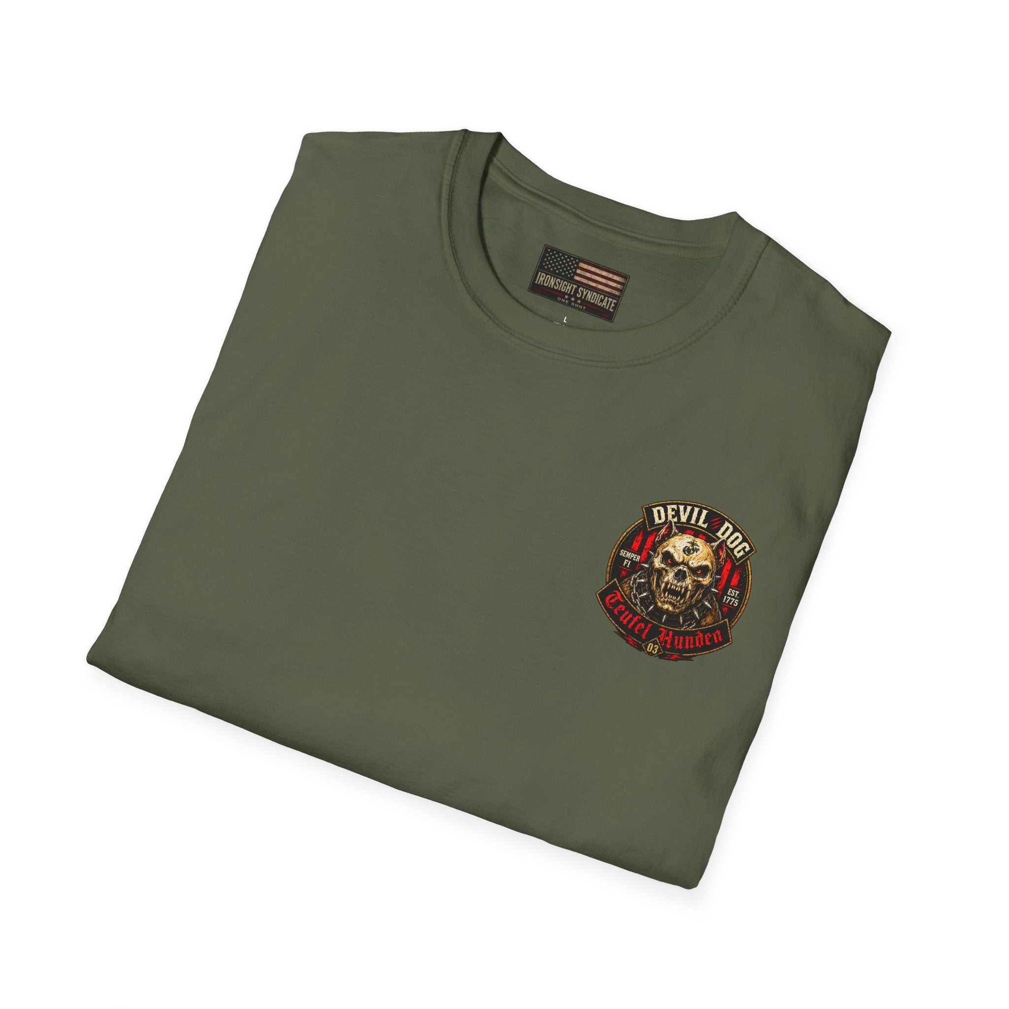 Devil Dog, Teufel Hunden Marine Corps T-Shirt