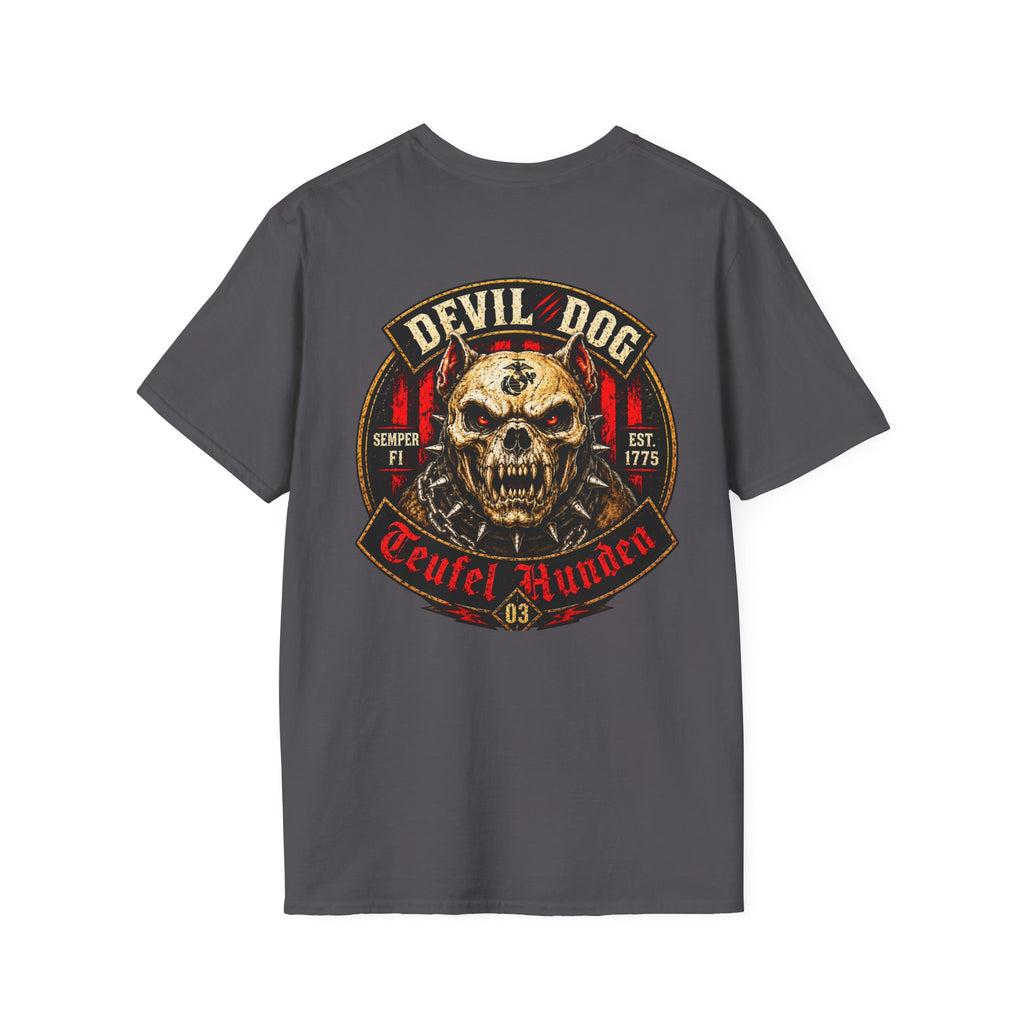 Devil Dog, Teufel Hunden Marine Corps T-Shirt