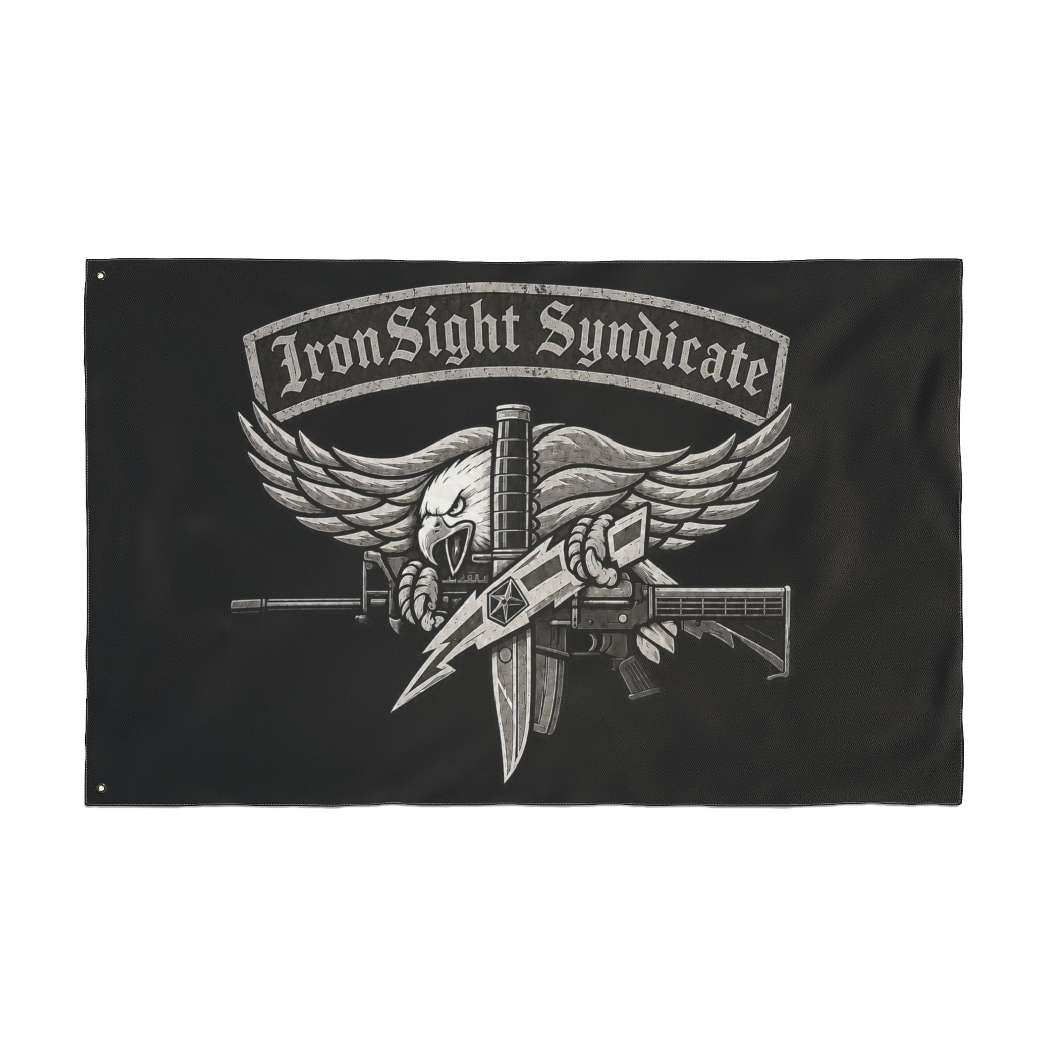 Double Sided SWAT Eagle Flag