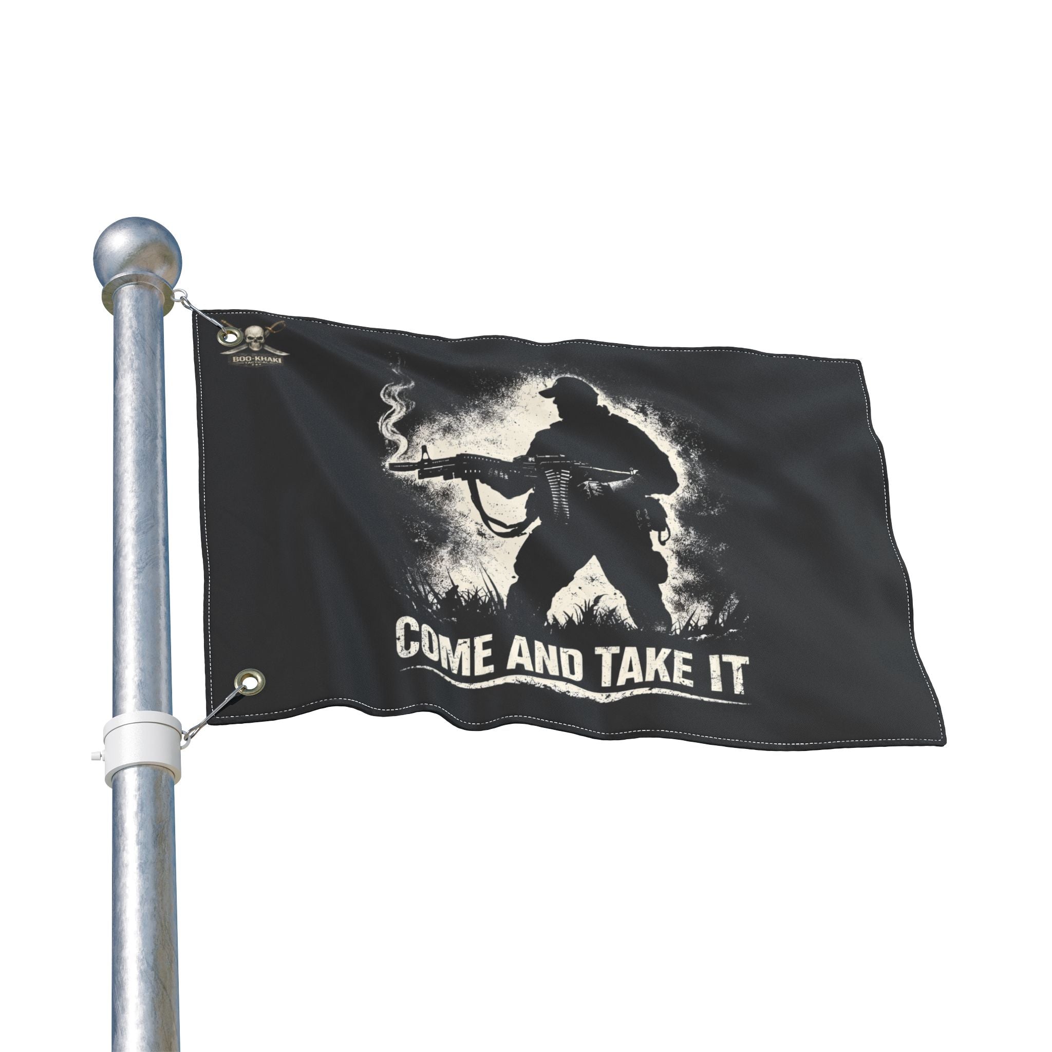 Come and Take It Flag — Double-Sided Military Soldier Banner