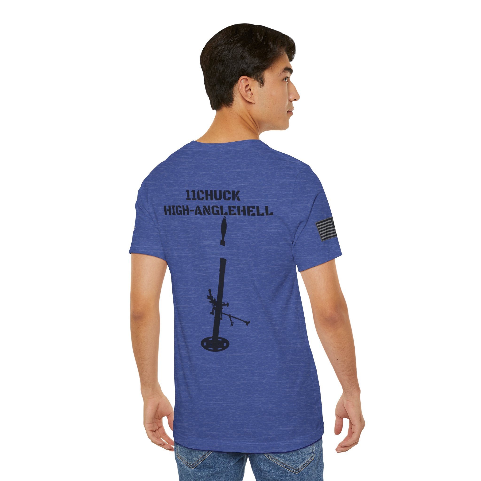11Chuck Indirect Fire Infantryman Inspired Patriotic T-Shirt