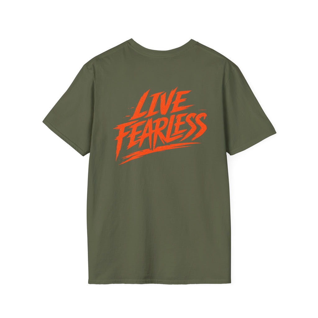 Live Fearless Military-Inspired Graphic T-Shirt | Ironsight Syndicate