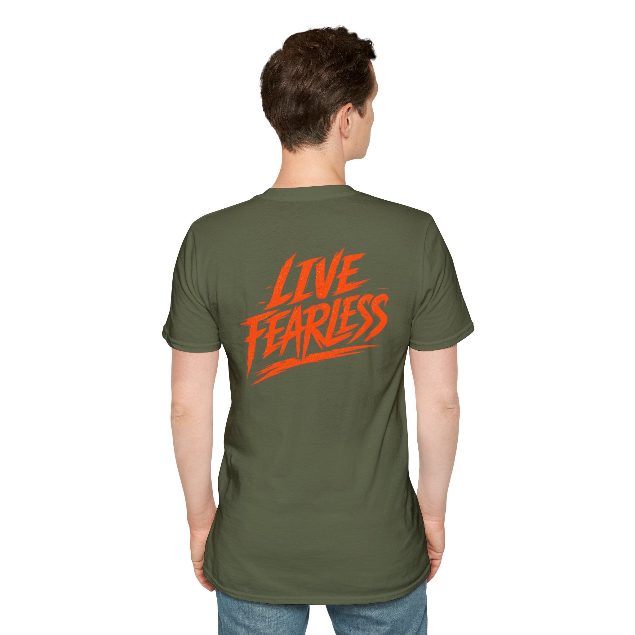 Live Fearless Military-Inspired Graphic T-Shirt | Ironsight Syndicate