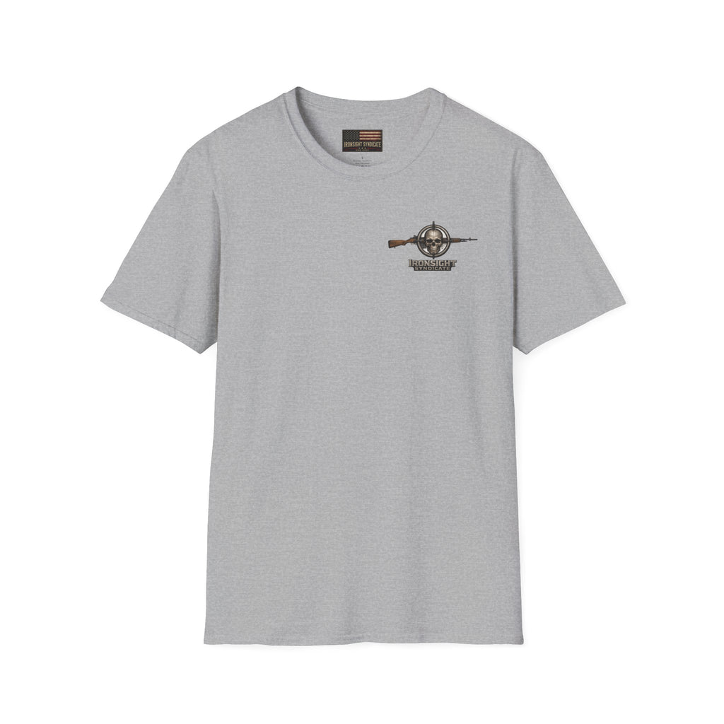 VA Knee injury claim is not service connected T-Shirt | Ironsight Syndicate