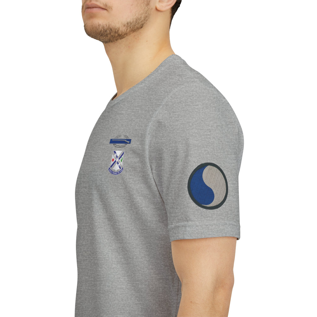 29th Infantry Division 1-115th Infantry Regiment T-Shirt | Patriotic Military Graphic Tee for Veterans & Patriots, Adult (13 and up), unisex