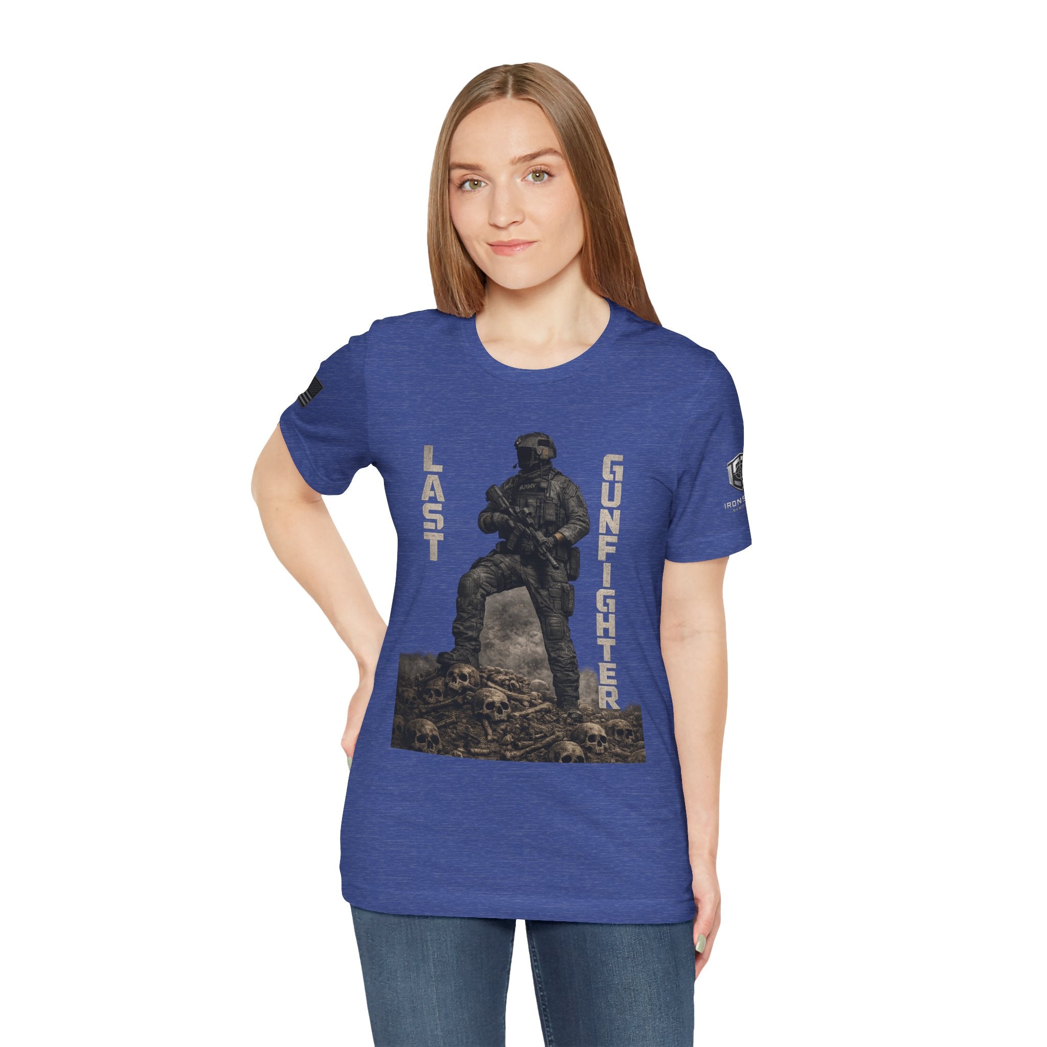 Last Gunfighter Infantry Inspired Patriotic T-Shirt | Ironsight Syndicate