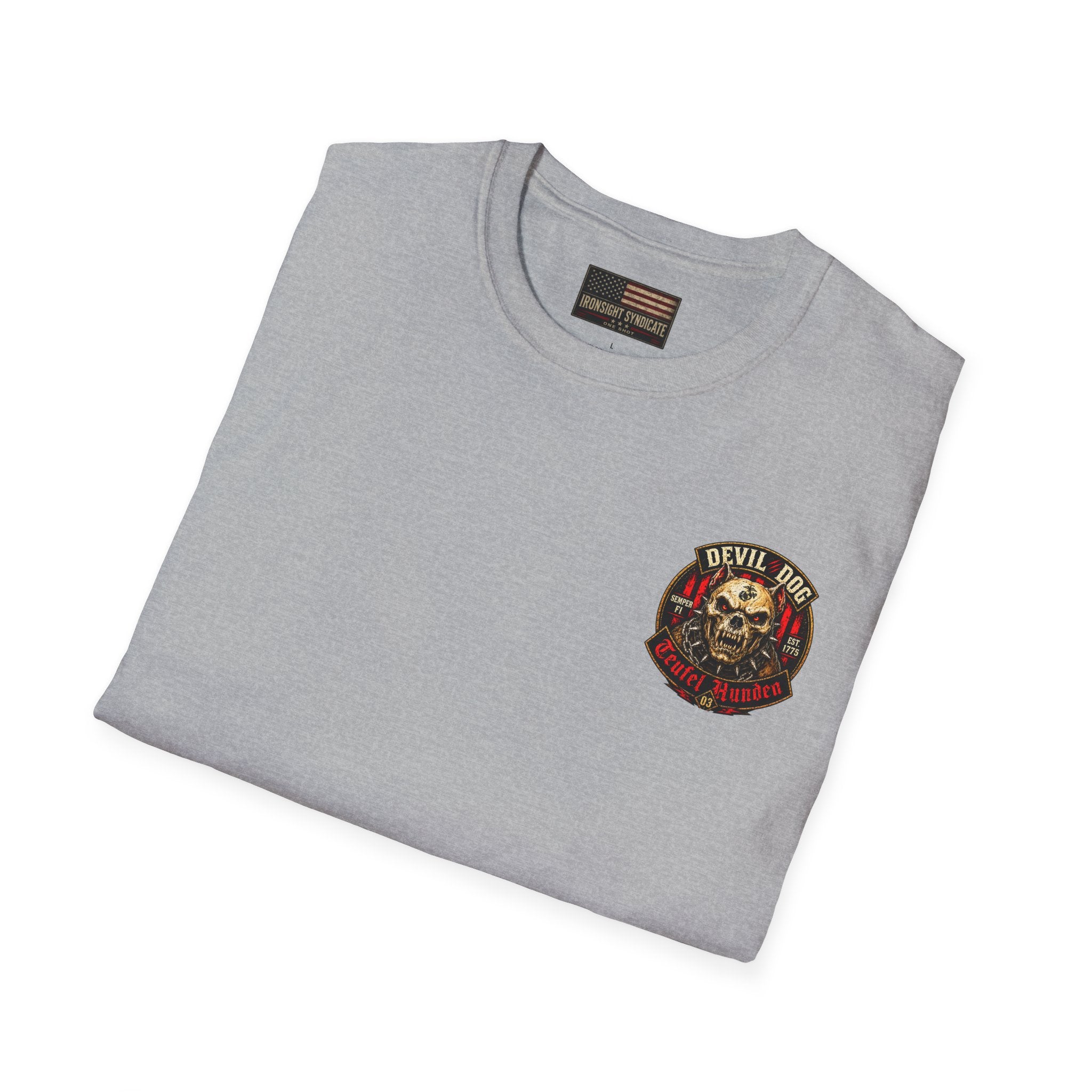 Devil Dog, Teufel Hunden Marine Corps T-Shirt