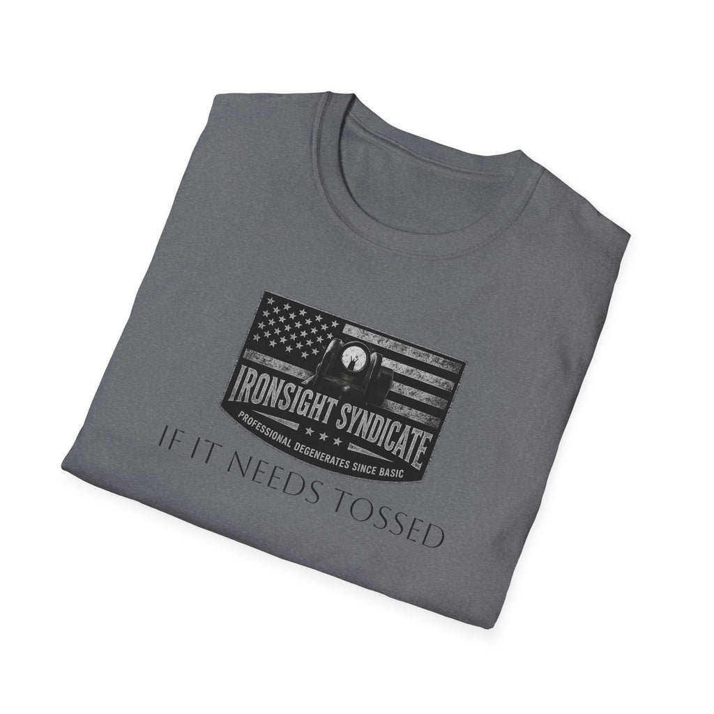 Toss It.  Funny Hand Grenade Tee