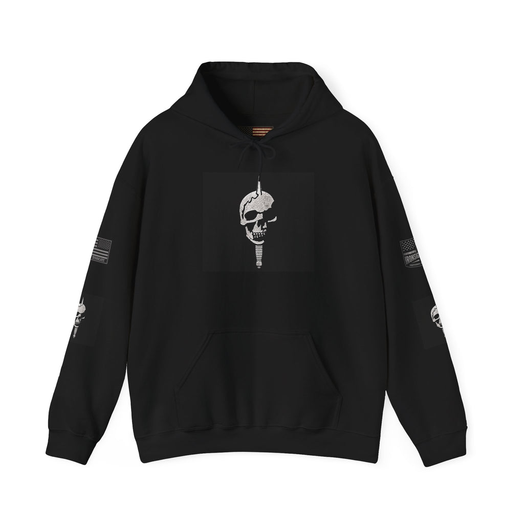 Reaper Hoodie Patriotic Hooded Sweatshirt - Black | Ironsight Syndicate