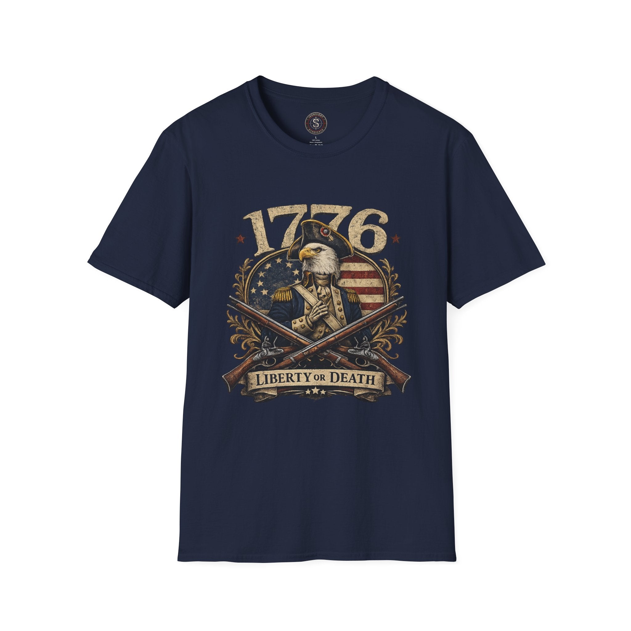 Bald Eagle 1776 Liberty or Death Tee