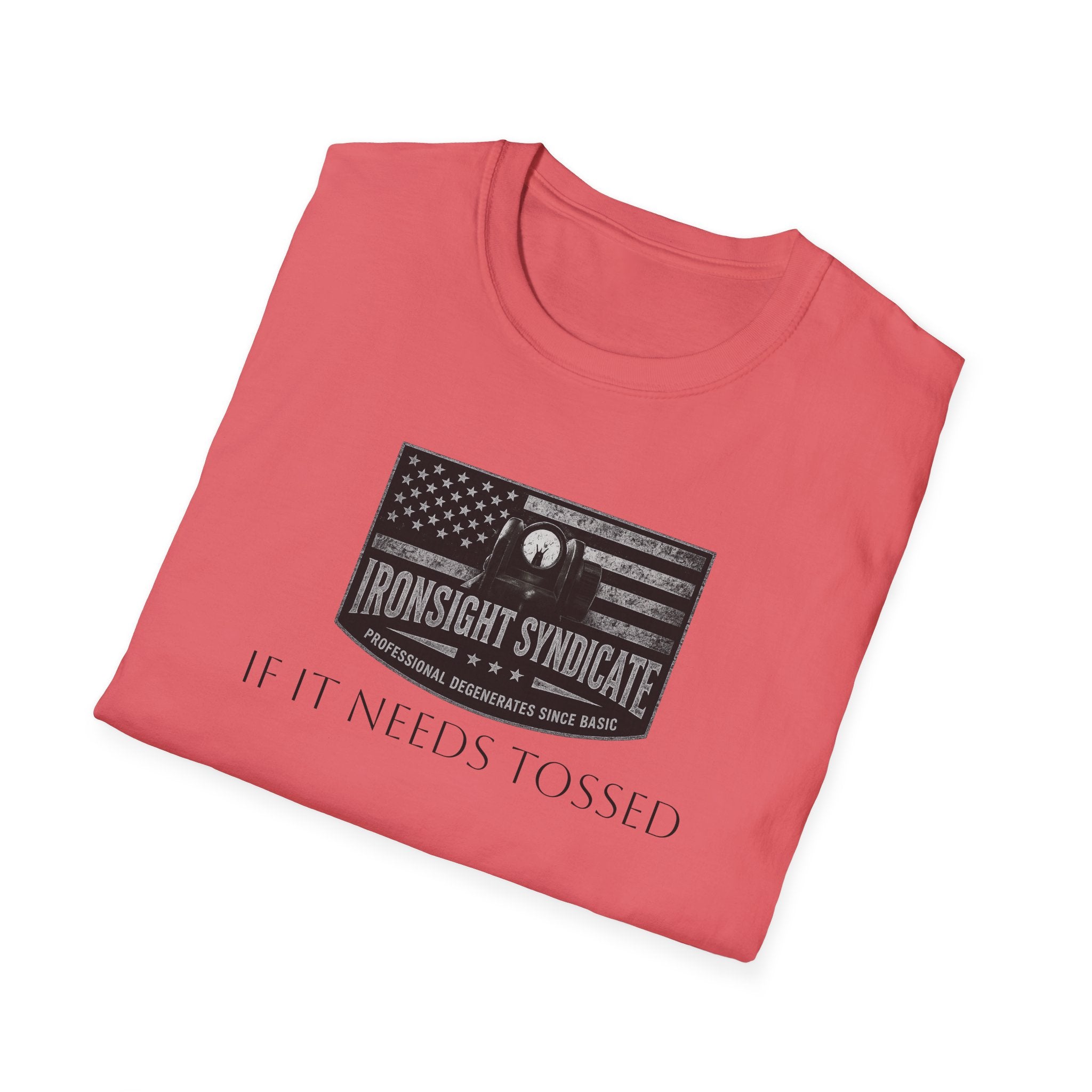 Toss It.  Funny Hand Grenade Tee