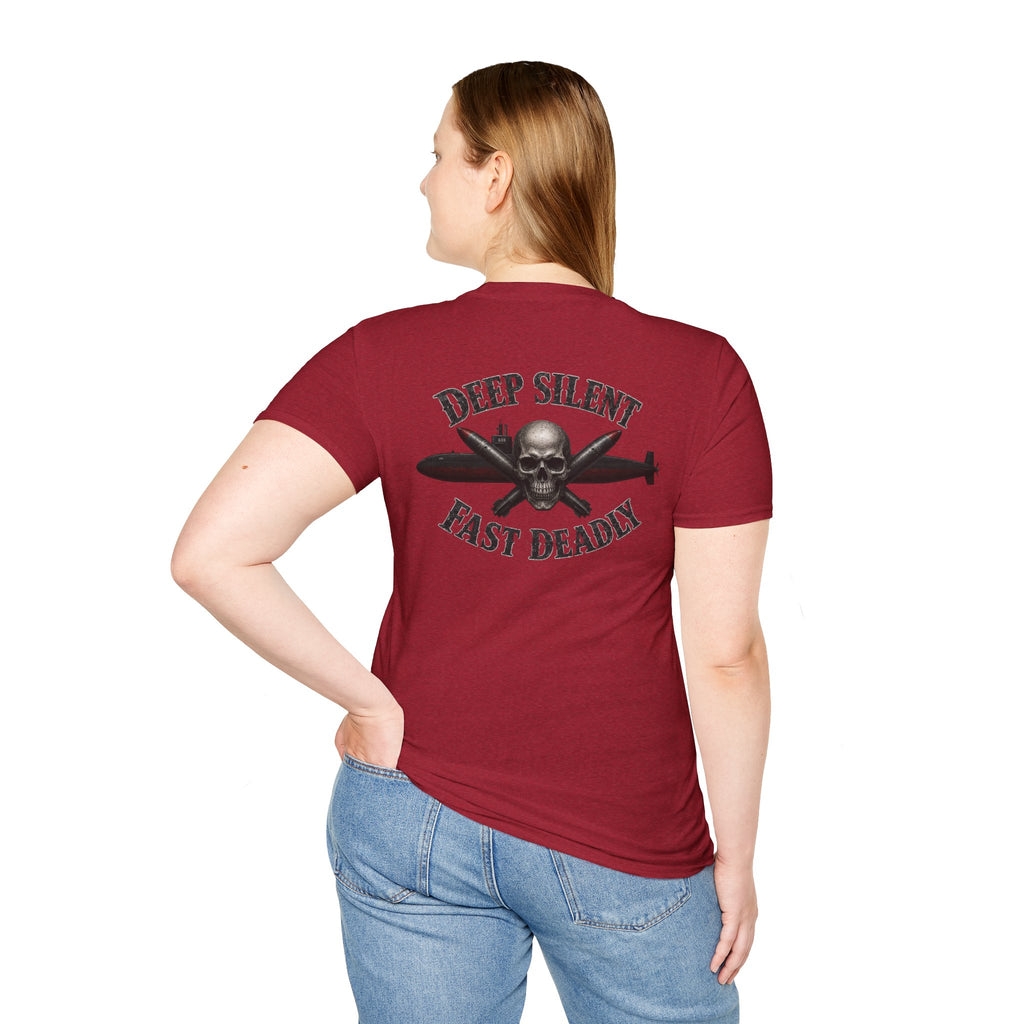 Deep, Silent, Fast Deadly US Navy Submariner T-Shirt
