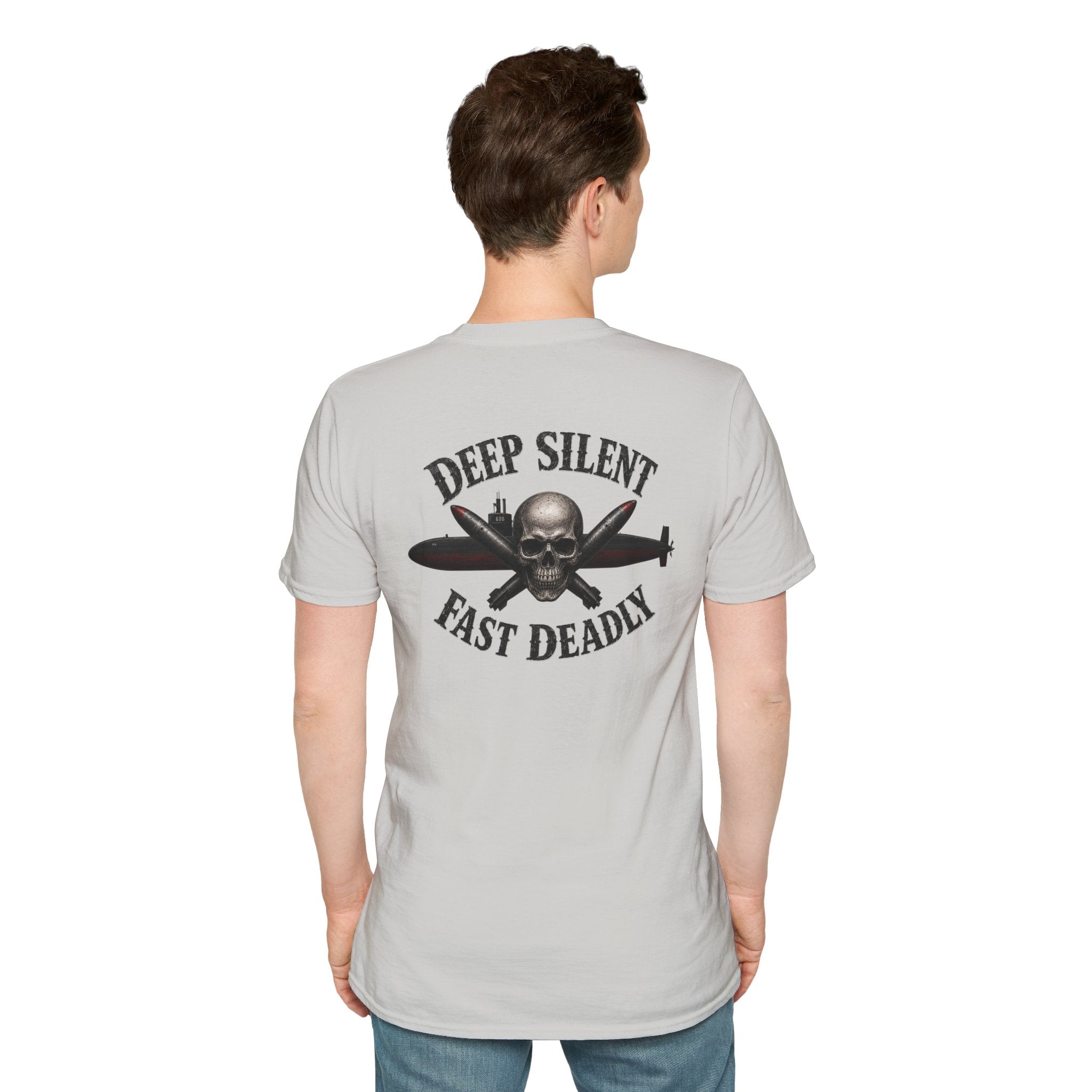 Deep, Silent, Fast Deadly US Navy Submariner T-Shirt