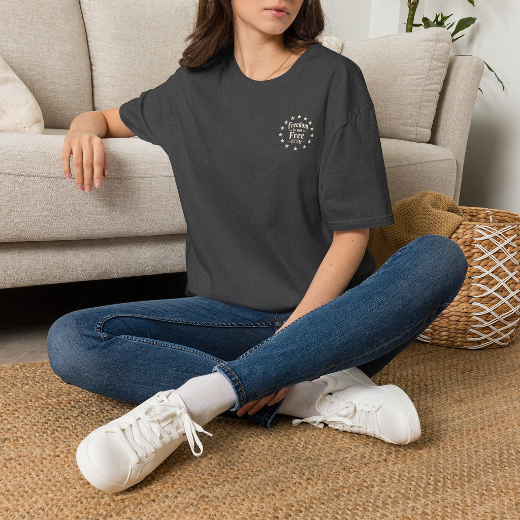 Freedom Is Not Free 1776 patriotic T-shirt — American veteran graphic tee | Ironsight Syndicate